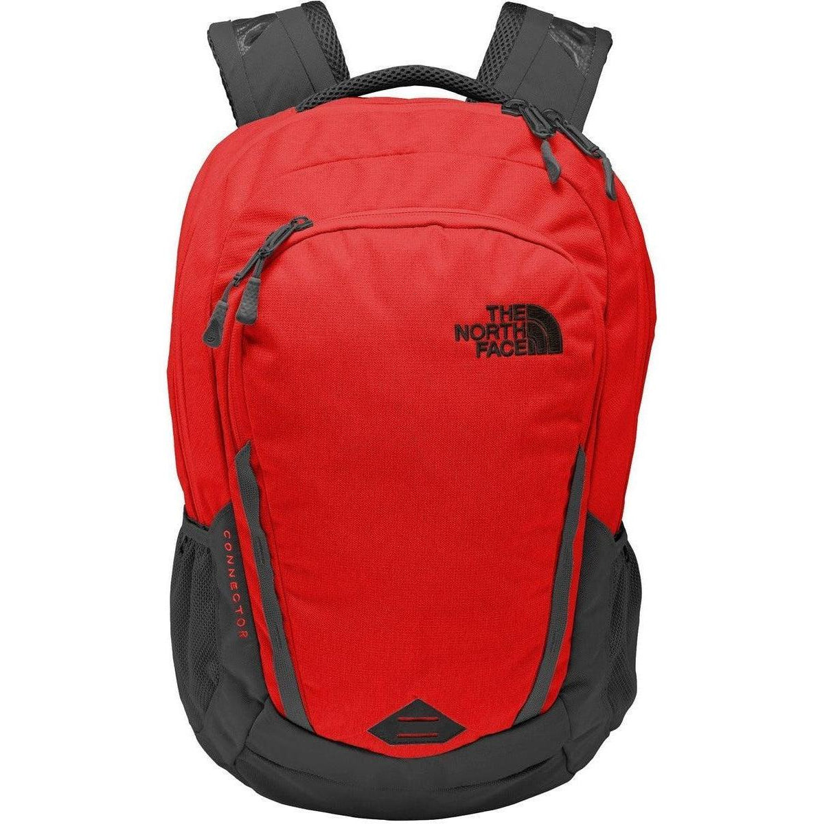 no-logo The North Face Connector Backpack-Bags-The North Face-Rage Red/Asphalt Grey-Thread Logic