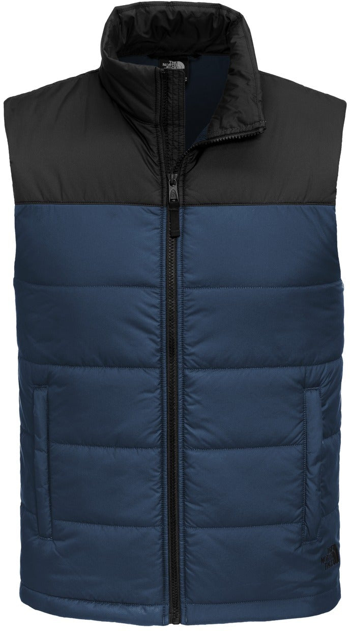 Blue north face sale body warmer