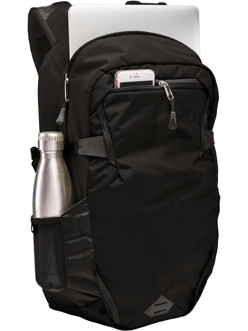 no-logo The North Face Fall Line Backpack-Regular-The North Face-TNF Black Heather-Thread Logic