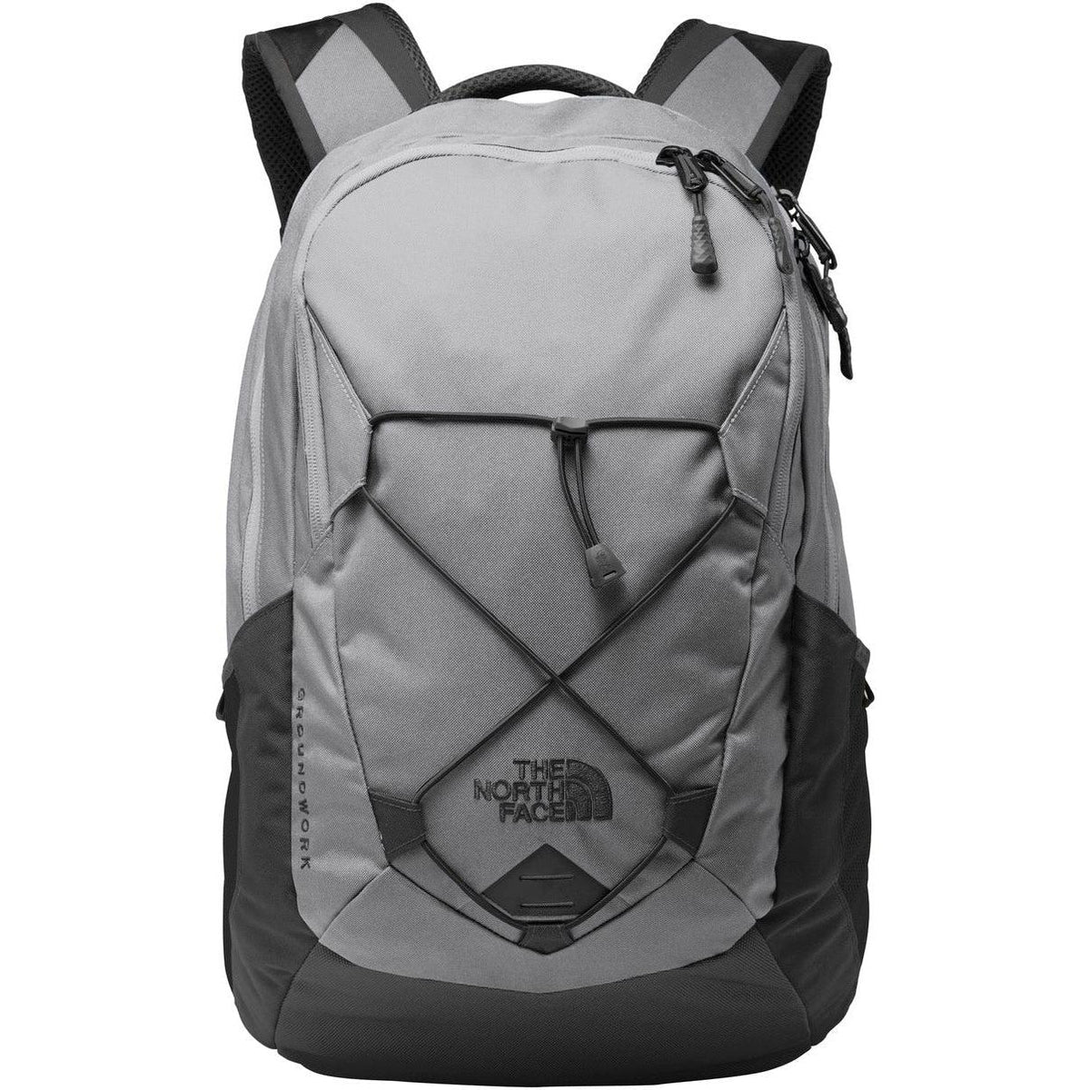 no-logo The North Face Groundwork Backpack-Bags-The North Face-Mid Grey/Asphalt Grey-Thread Logic