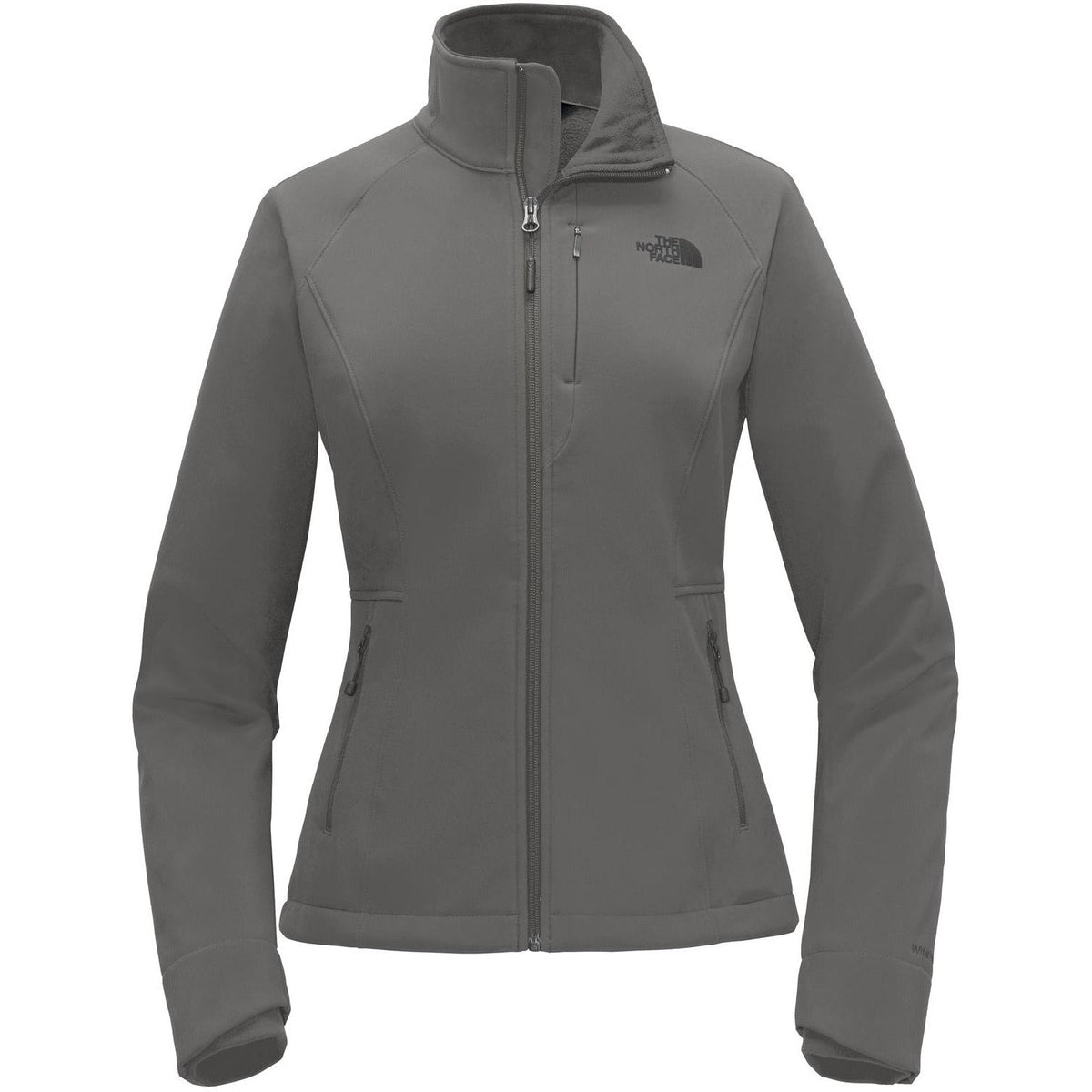 no-logo The North Face Women's Apex Barrier Soft Shell Jacket-Regular-The North Face-Asphalt Grey-S-Thread Logic