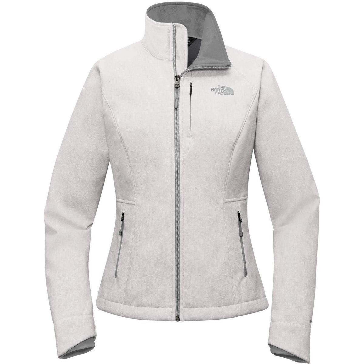 no-logo The North Face Women's Apex Barrier Soft Shell Jacket-Regular-The North Face-TNF Light Grey Heather-S-Thread Logic
