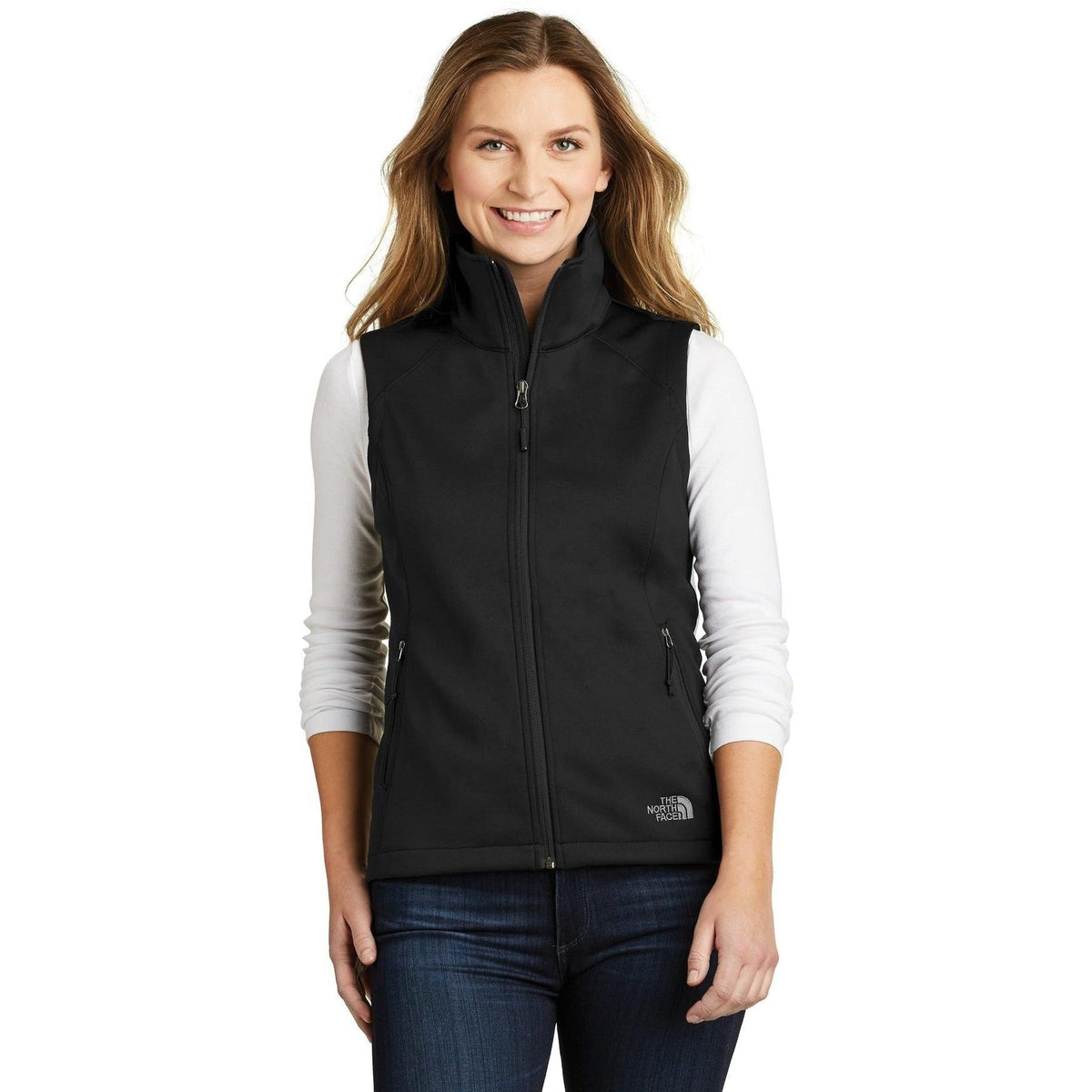 no-logo The North Face Women's Ridgewall Soft Shell Vest-Vests-The North Face-Thread Logic