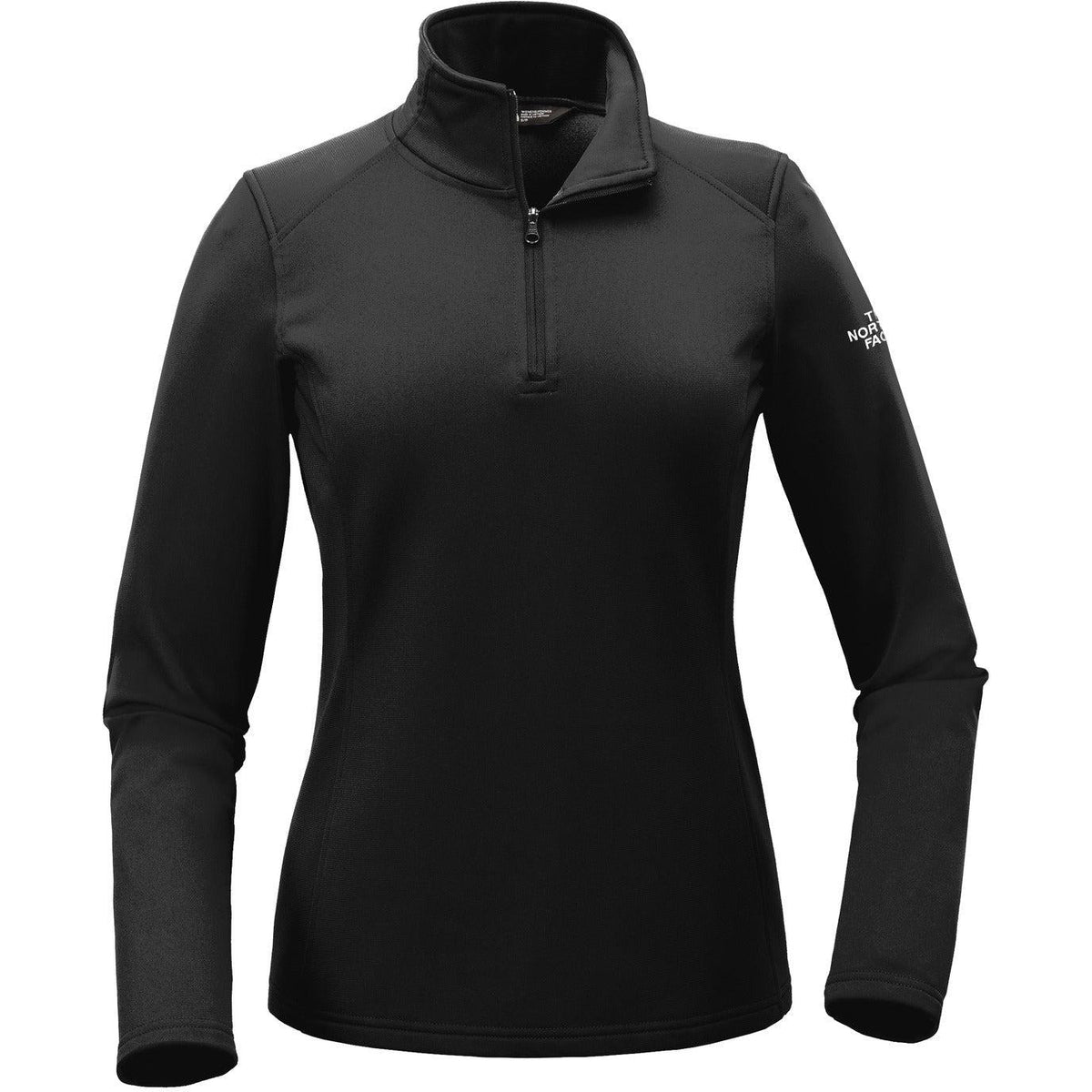 no-logo The North Face Women's Tech 1/4-Zip Fleece-Quarter Zips-The North Face-TNF Black-S-Thread Logic