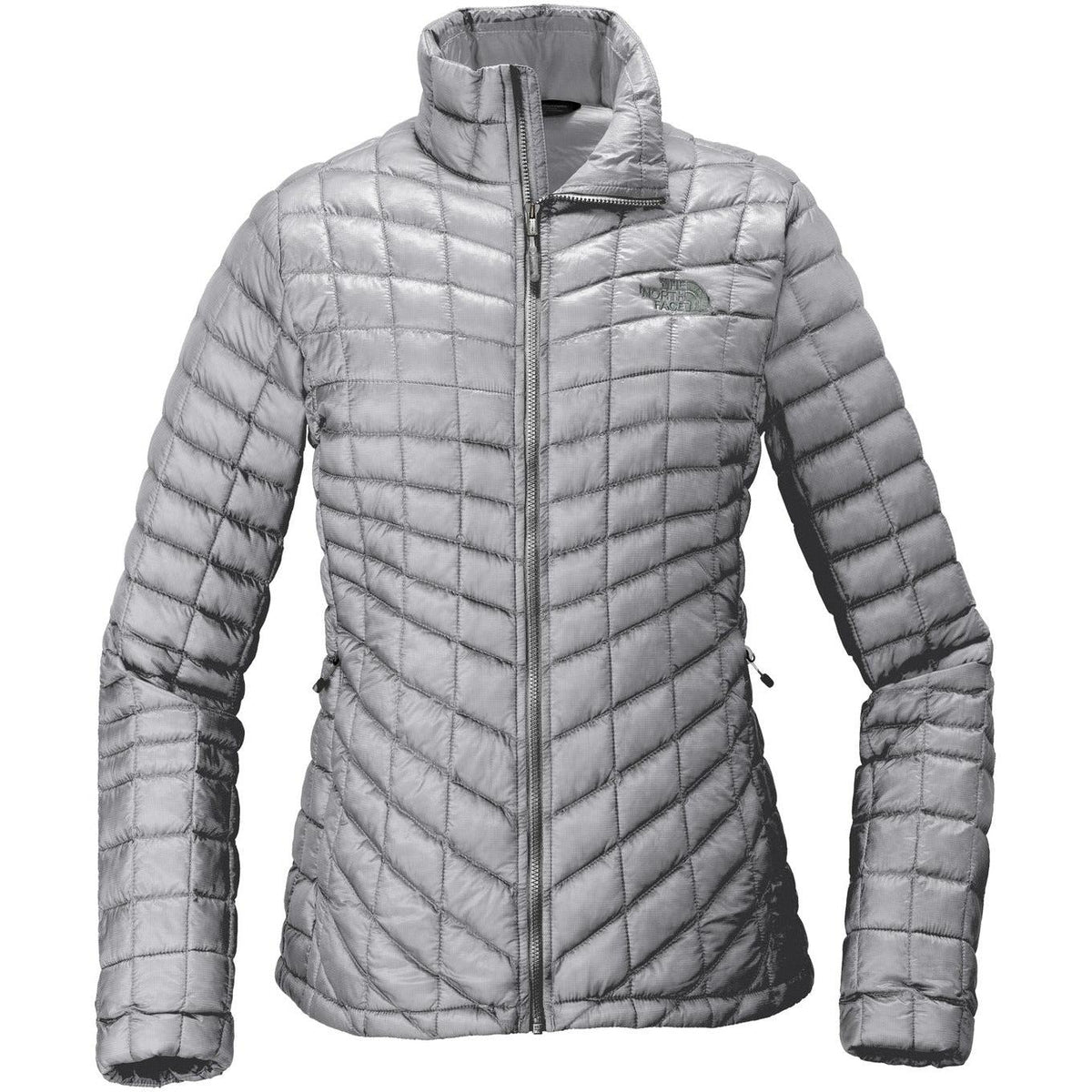 no-logo The North Face Women's ThermoBall Trekker Jacket-Regular-The North Face-Mid Grey-S-Thread Logic