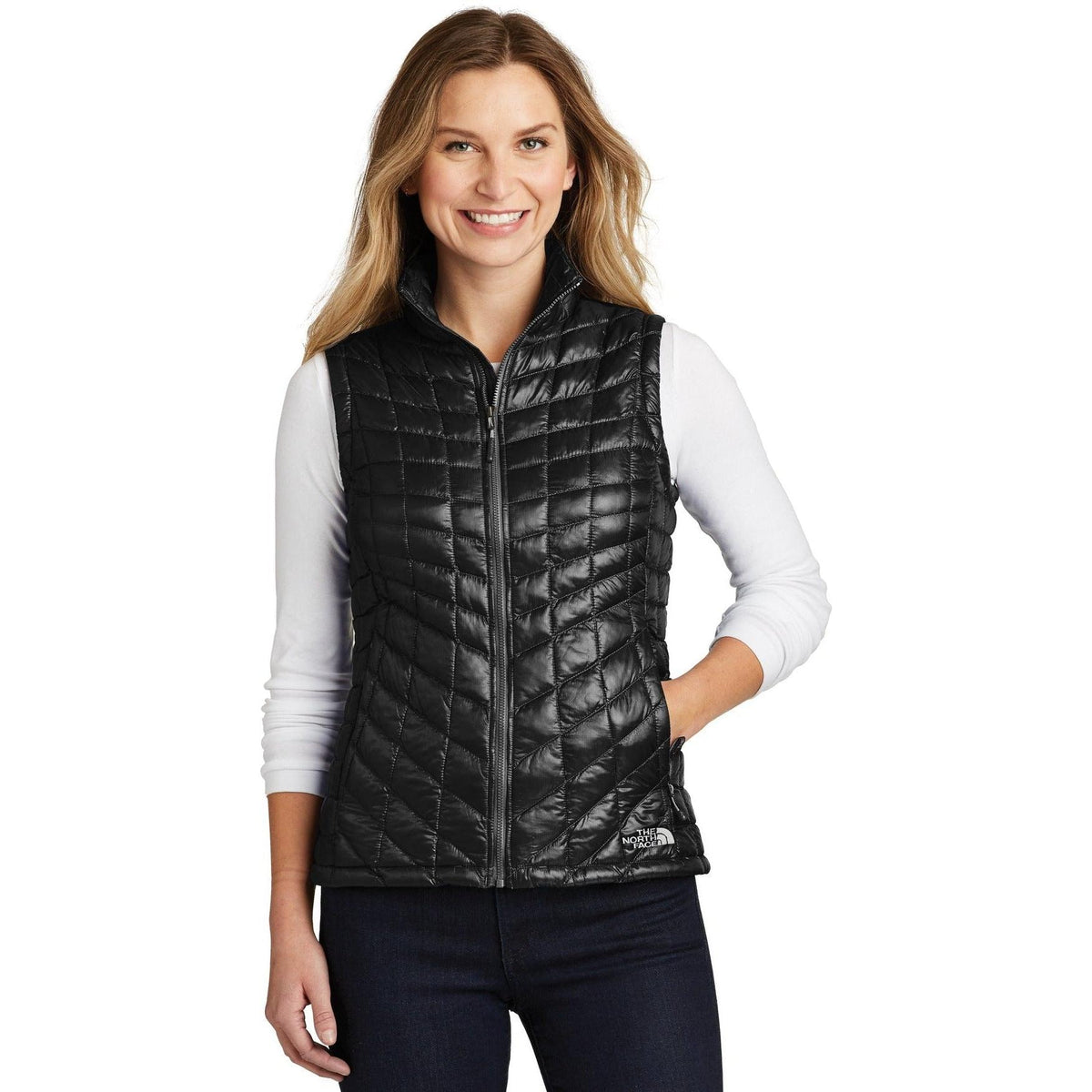no-logo The North Face Women's ThermoBall Trekker Vest-Vests-The North Face-Thread Logic
