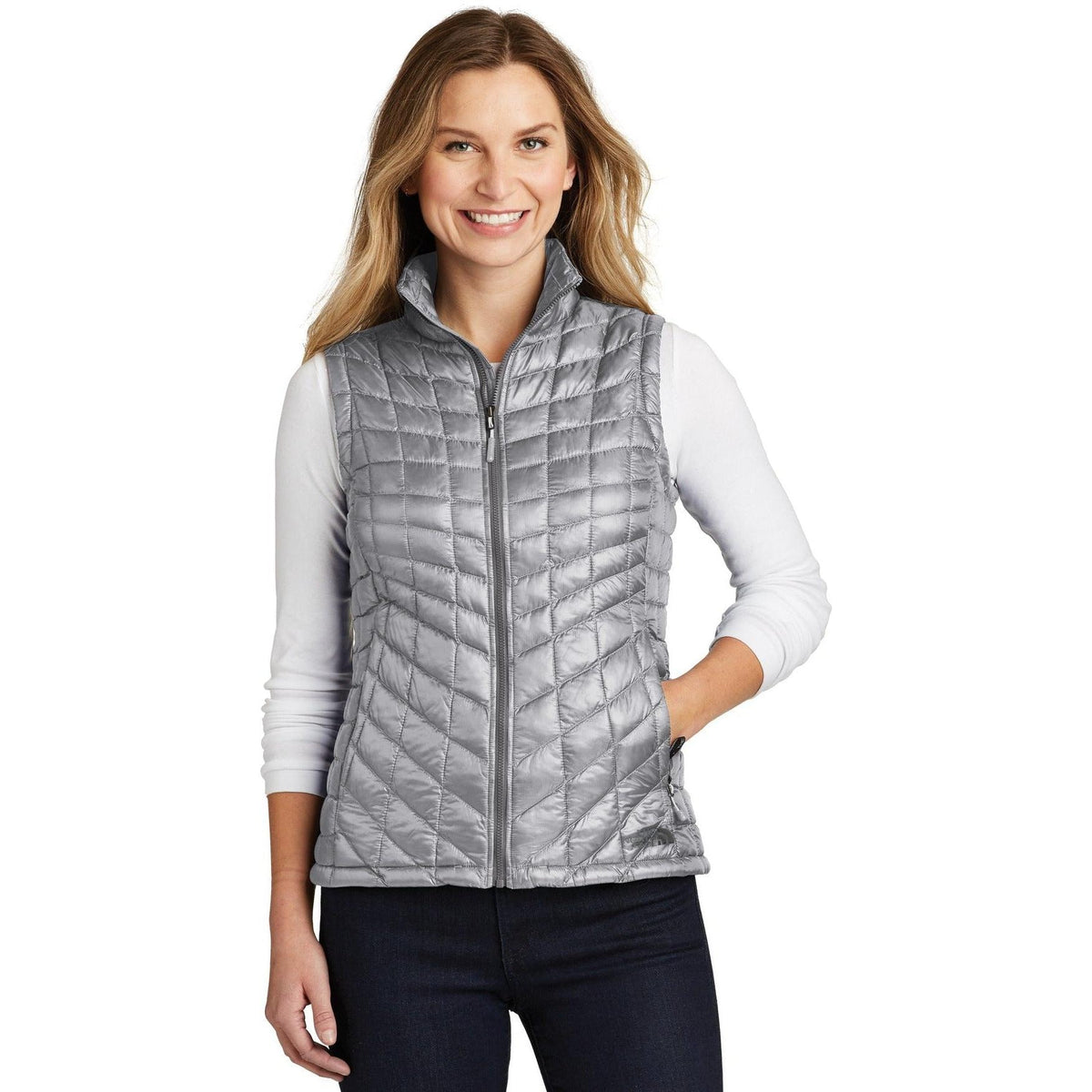 no-logo The North Face Women's ThermoBall Trekker Vest-Vests-The North Face-Thread Logic