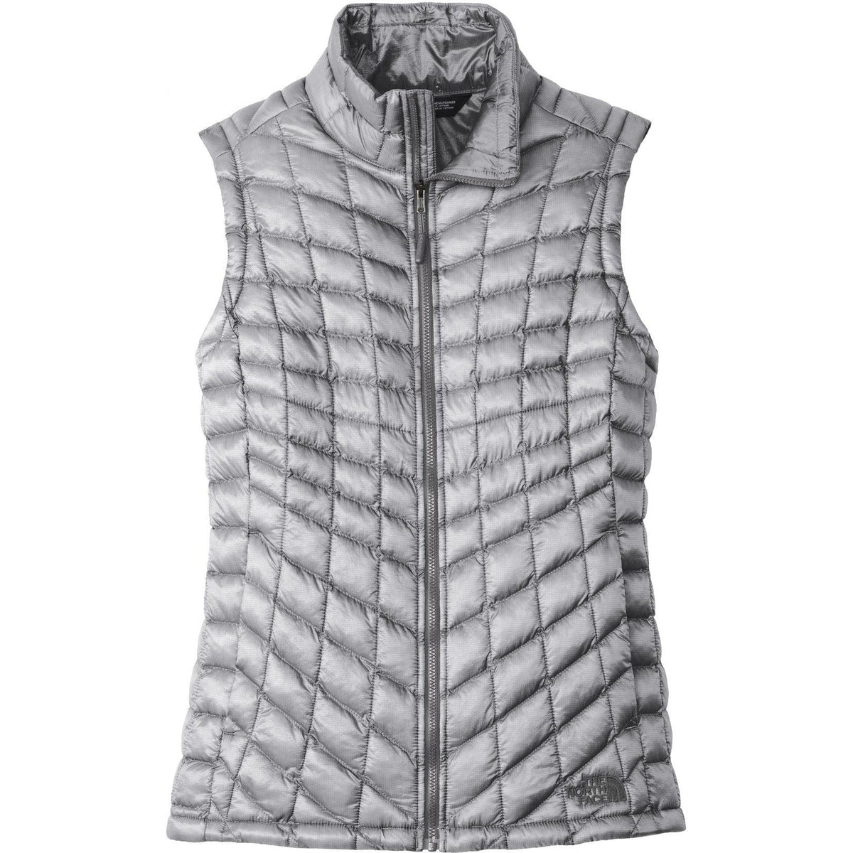 no-logo The North Face Women's ThermoBall Trekker Vest-Vests-The North Face-Mid Grey-S-Thread Logic