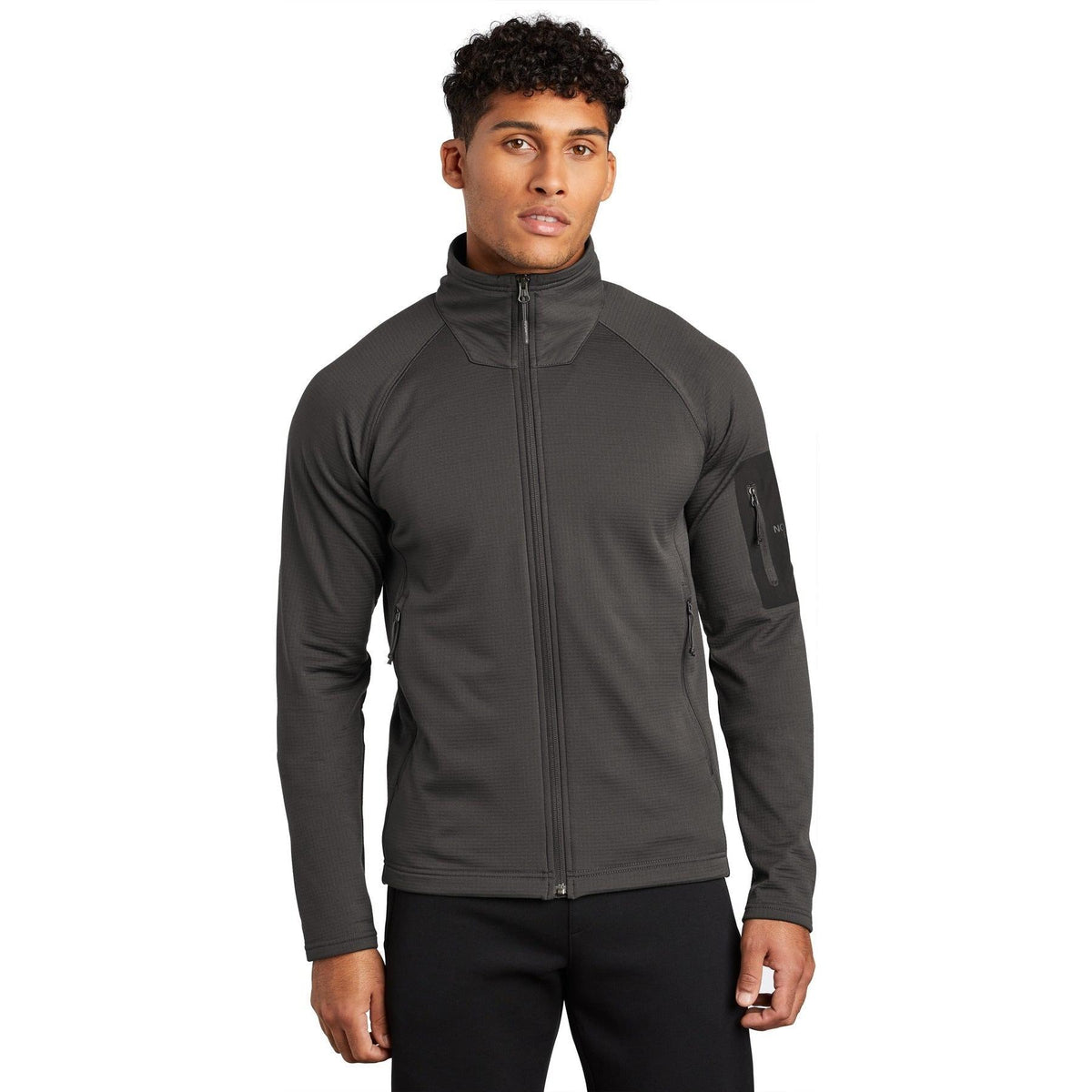 no-logo The North Face Mountain Peeks Full Zip Fleece-Discontinued-The North Face-Thread Logic