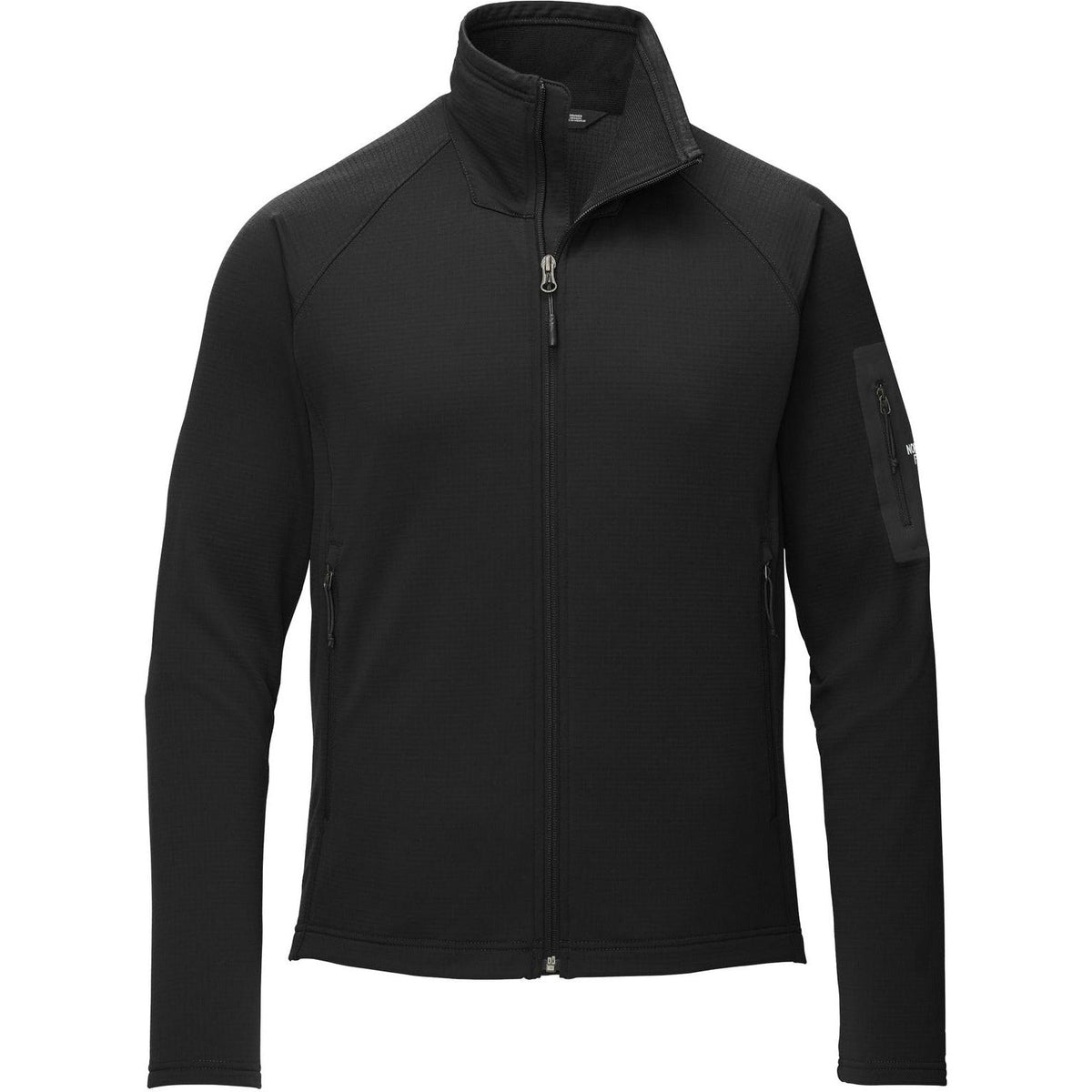 no-logo The North Face Mountain Peeks Full Zip Fleece-Discontinued-The North Face-TNF Black-S-Thread Logic