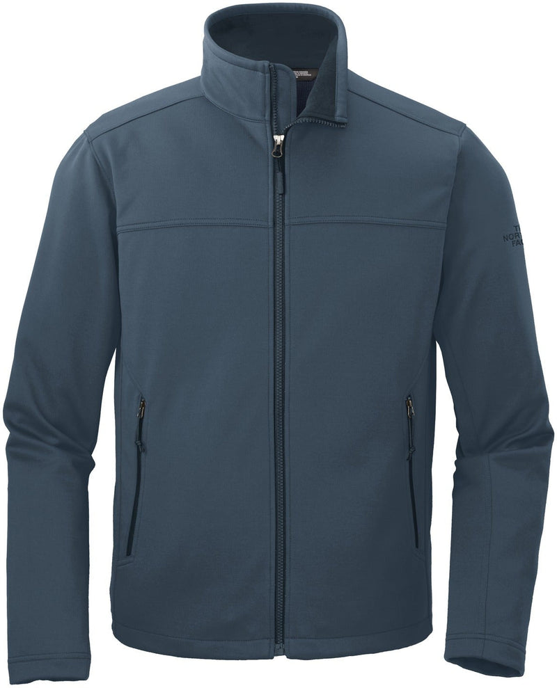 The North Face Ridgewall Soft Shell Jacket-Active-The North Face-Shady Blue-S-Thread Logic