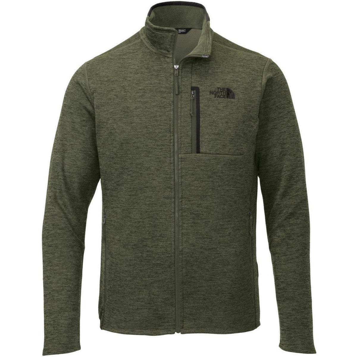 no-logo The North Face Skyline Full-Zip Fleece Jacket-Regular-The North Face-Four Leaf Clover Heather-2XL-Thread Logic
