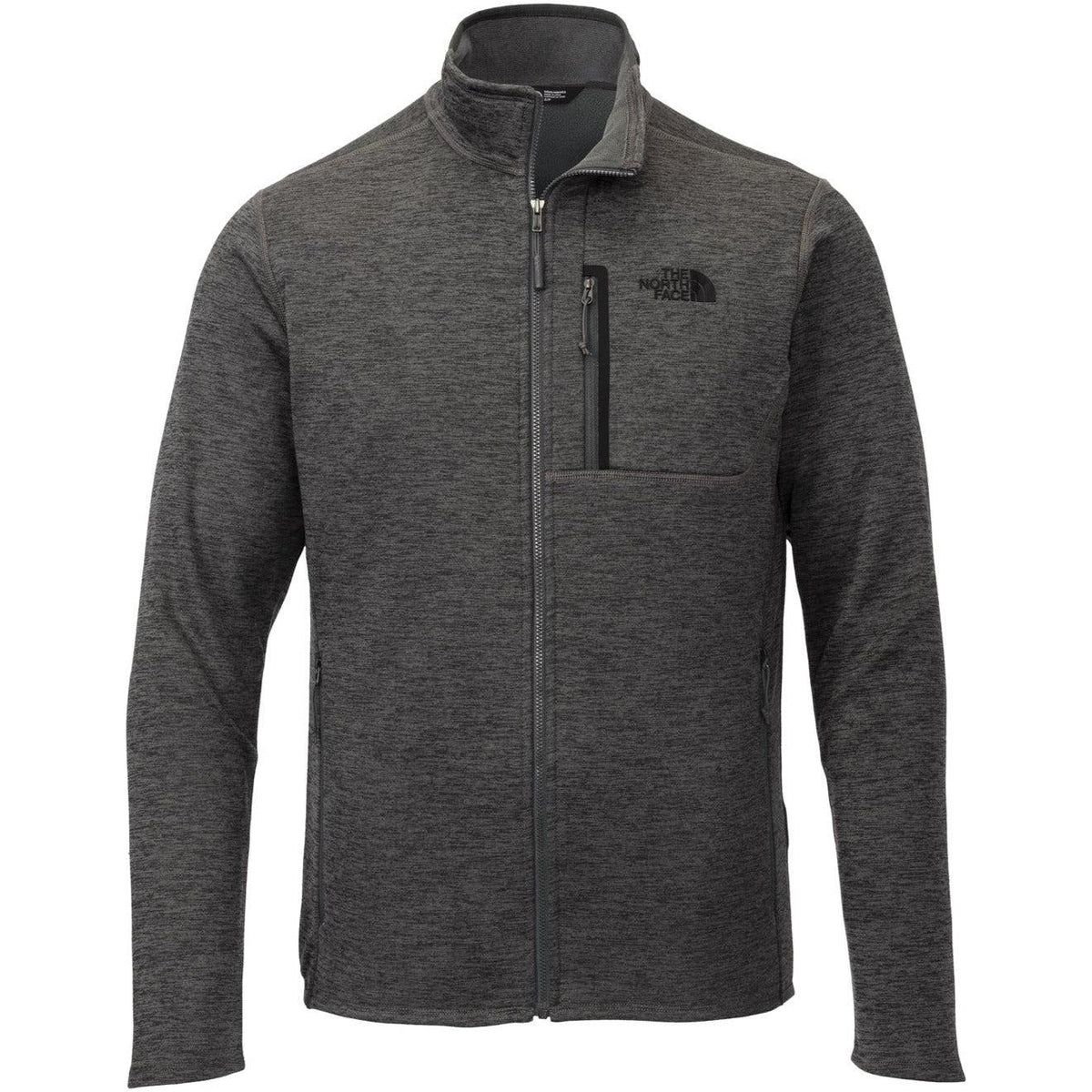 no-logo The North Face Skyline Full-Zip Fleece Jacket-Regular-The North Face-TNF Dark Grey Heather-2XL-Thread Logic