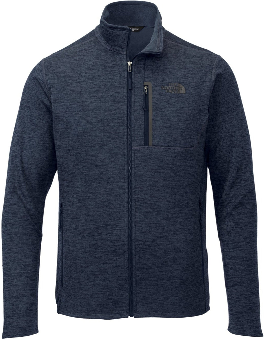 The North Face Skyline Full-Zip Fleece Jacket-Regular-The North Face-Urban Navy Heather-2XL-Thread Logic
