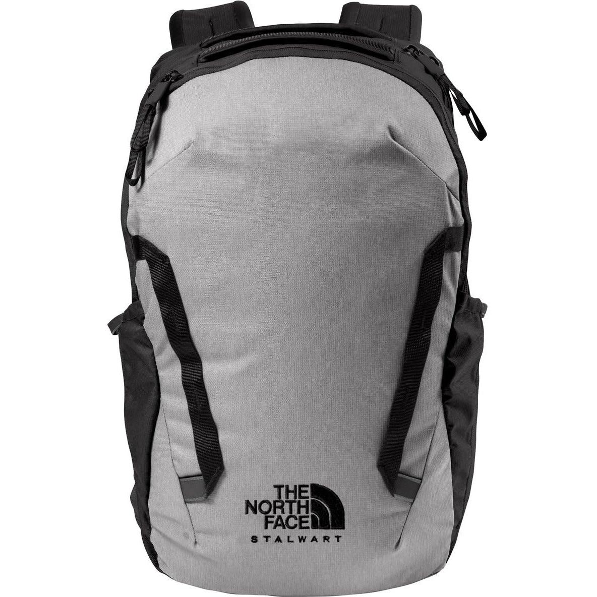 no-logo The North Face Stalwart Backpack-Regular-The North Face-Mid Grey Dark Heather/TNF Black-Thread Logic