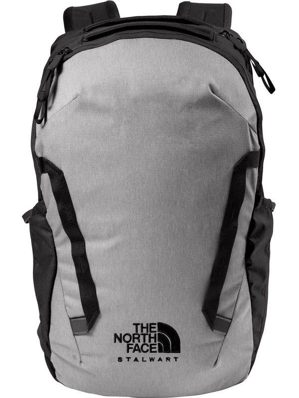 The North Face Stalwart Backpack-Regular-The North Face-Mid Grey Dark Heather/TNF Black-Thread Logic