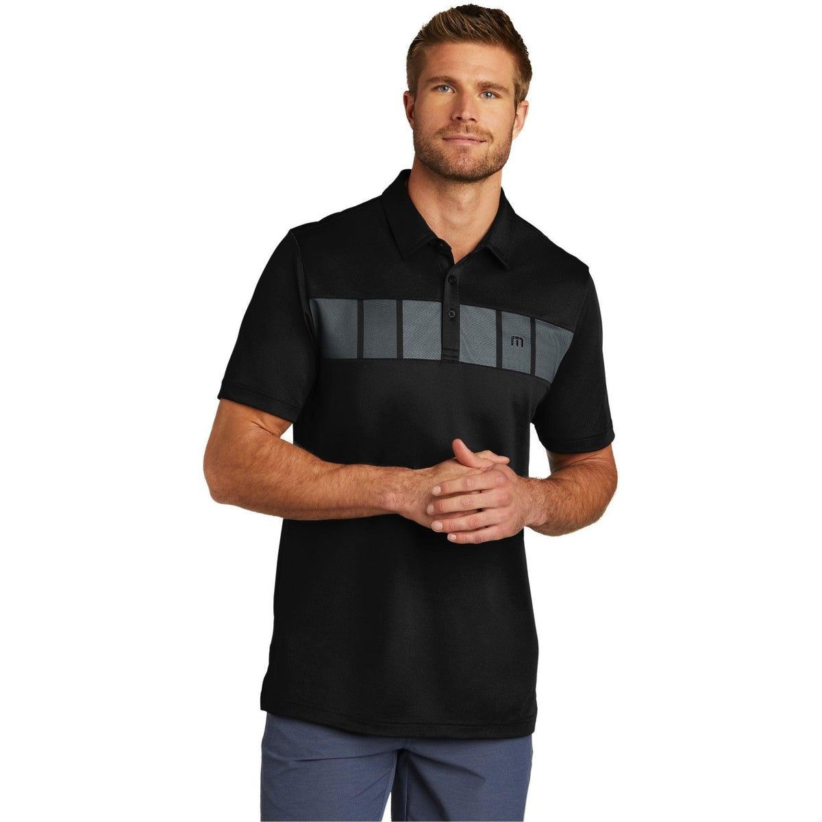 no-logo TravisMathew Cabana Chest Stripe Polo-Regular-TravisMathew-Thread Logic