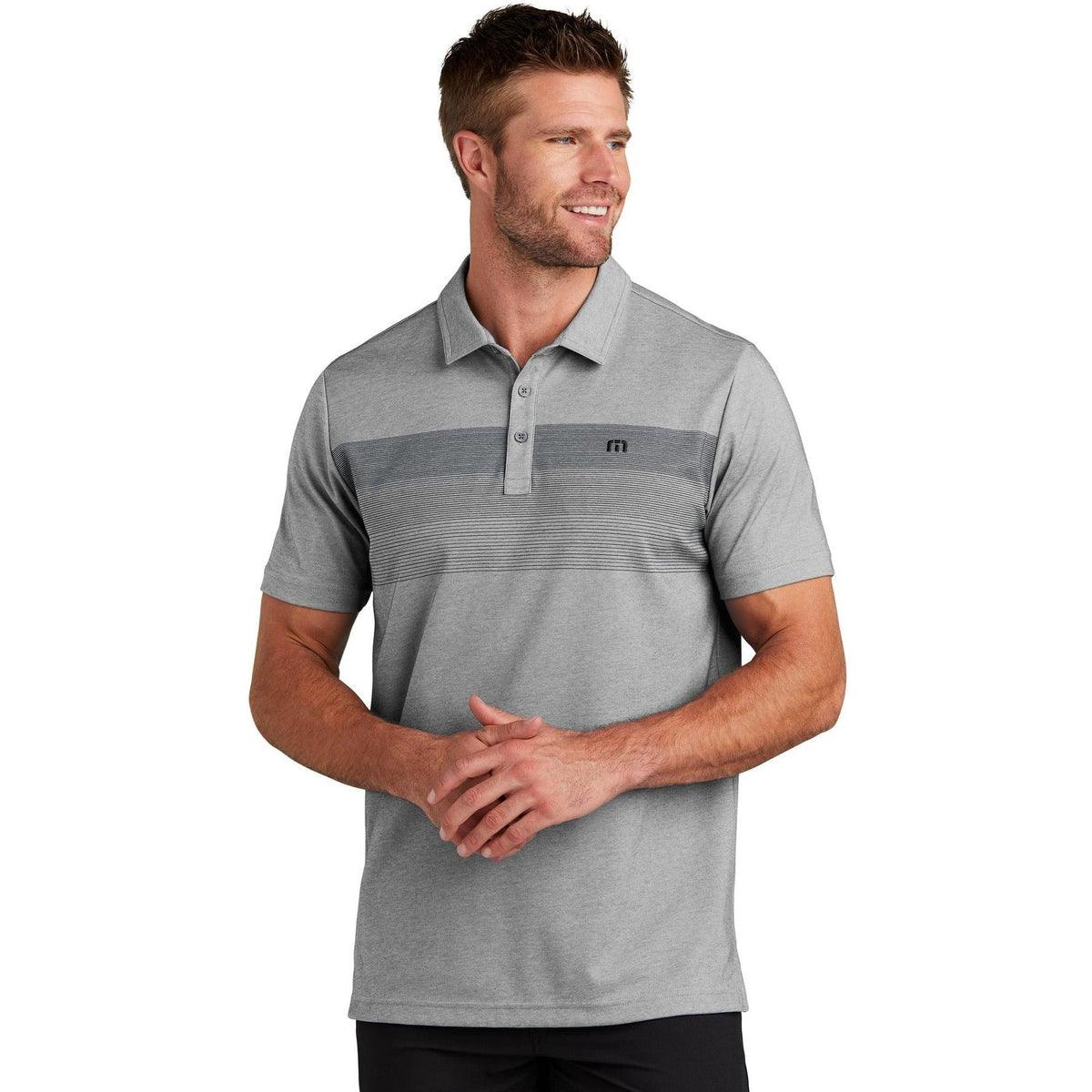 no-logo TravisMathew Coastal Chest Stripe Polo-New-TravisMathew-Thread Logic