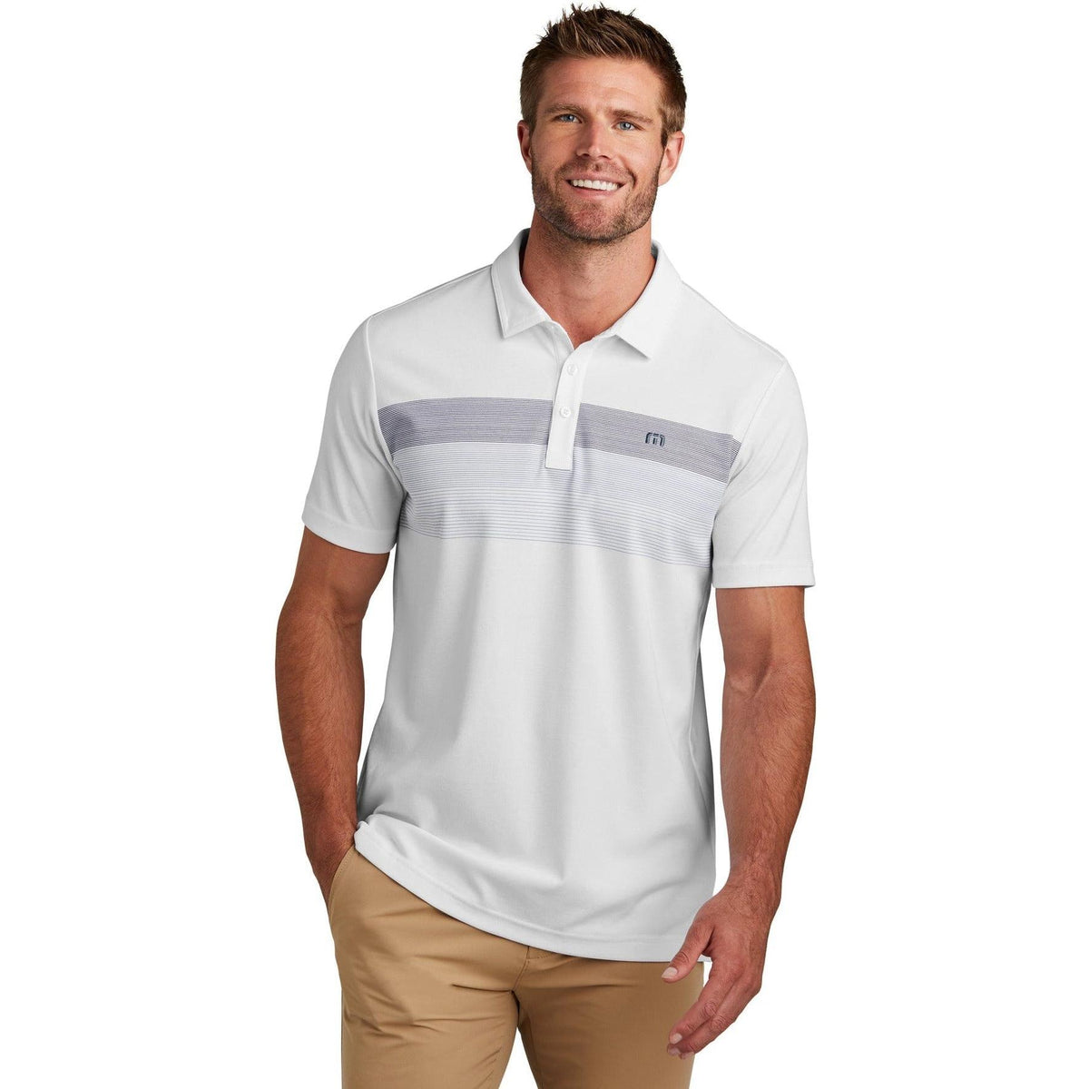 no-logo TravisMathew Coastal Chest Stripe Polo-New-TravisMathew-Thread Logic