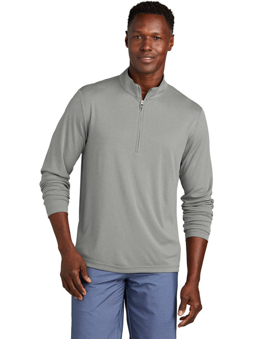 TravisMathew Coto Performance 1/4-Zip With Custom Embroidery | TM1MY397 ...