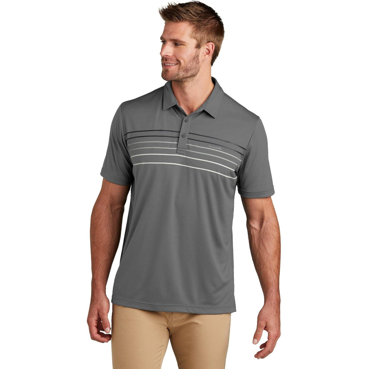 no-logo TravisMathew Coto Performance Chest Stripe Polo-New-TravisMathew-Thread Logic