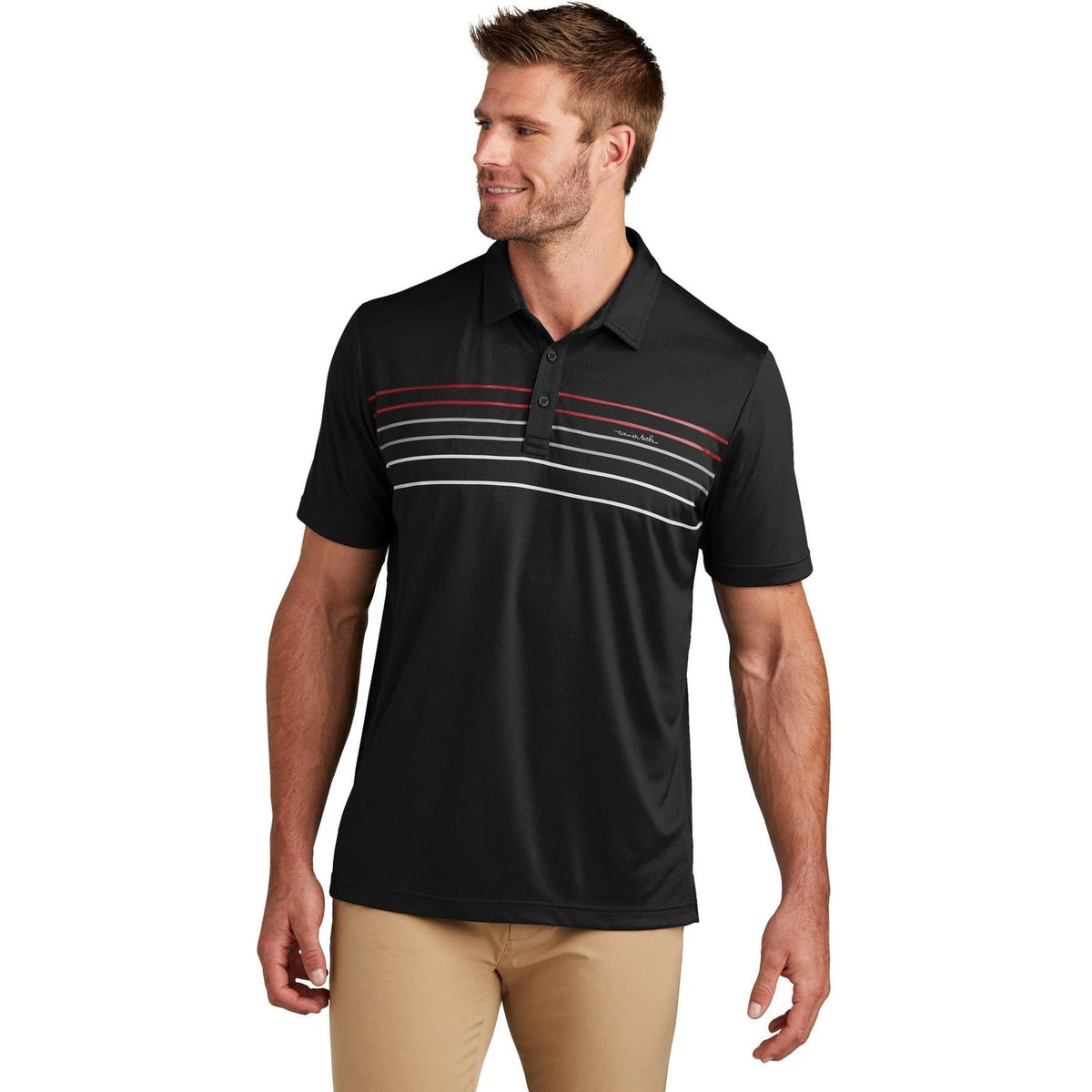 no-logo TravisMathew Coto Performance Chest Stripe Polo-New-TravisMathew-Thread Logic