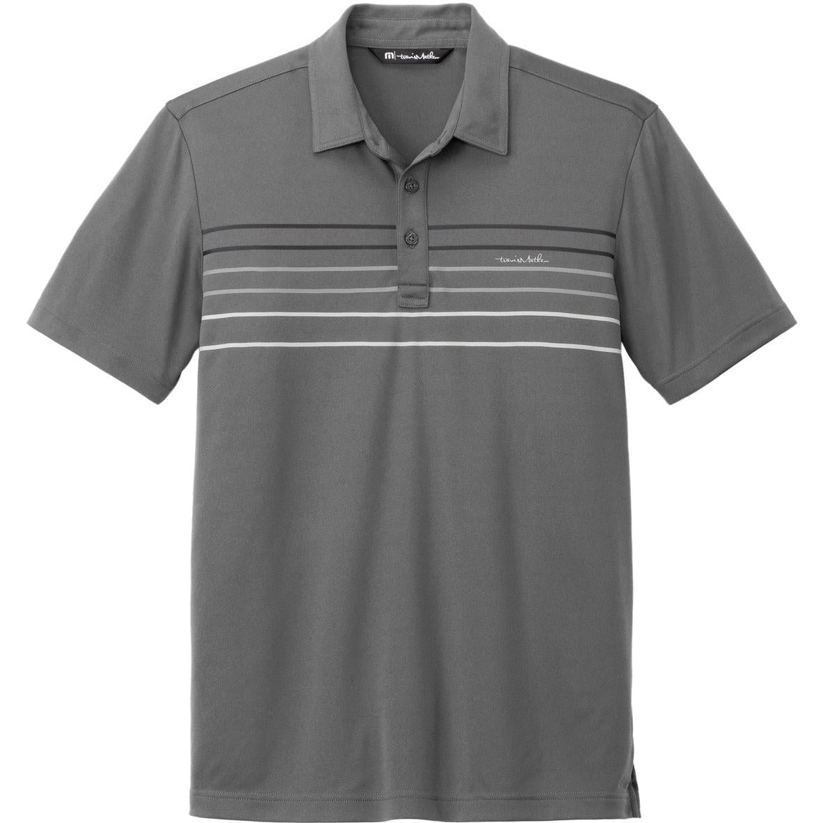 no-logo TravisMathew Coto Performance Chest Stripe Polo