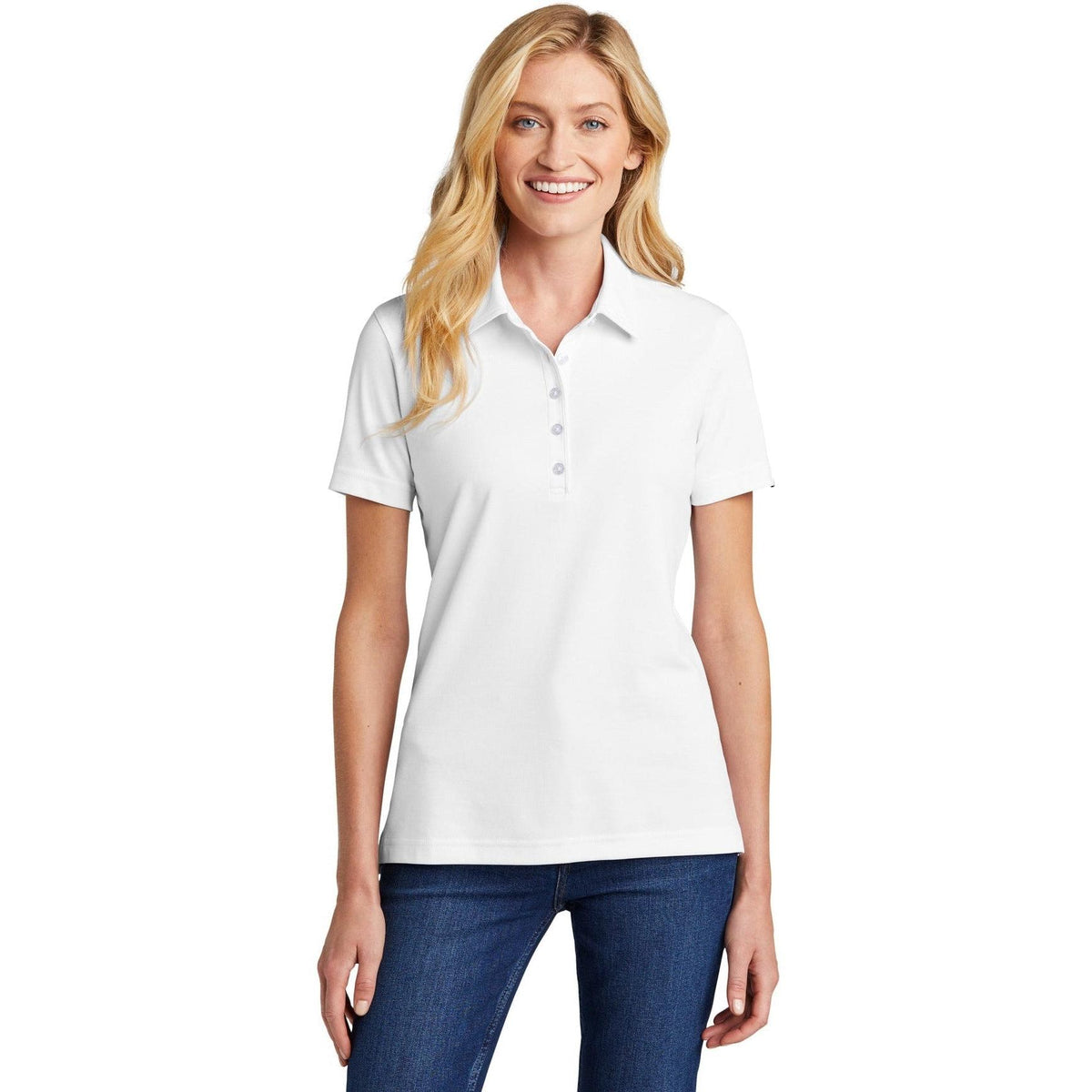 no-logo TravisMathew Ladies Oceanside Solid Polo-Regular-TravisMathew-Thread Logic