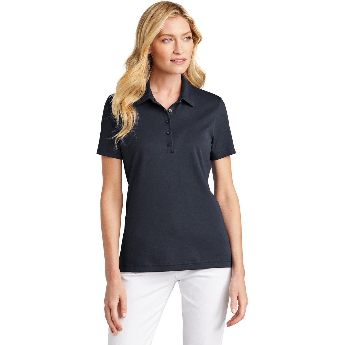 no-logo TravisMathew Ladies Oceanside Solid Polo-Regular-TravisMathew-Thread Logic