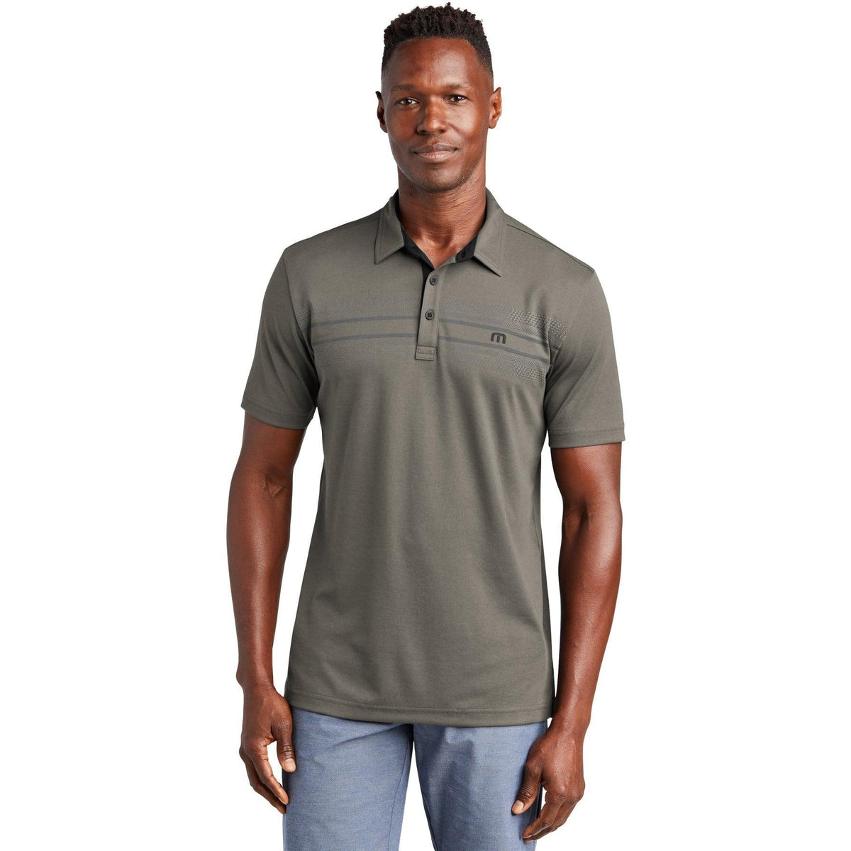 no-logo TravisMathew Monterey Chest Stripe Polo-Regular-TravisMathew-Thread Logic