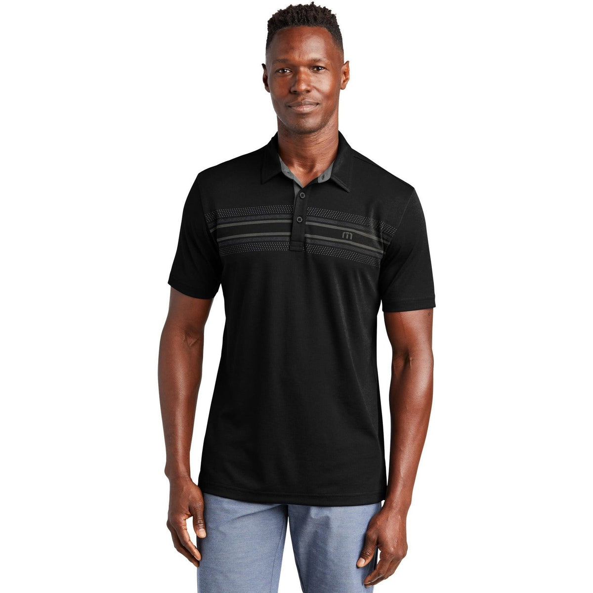 no-logo TravisMathew Monterey Chest Stripe Polo-Regular-TravisMathew-Thread Logic