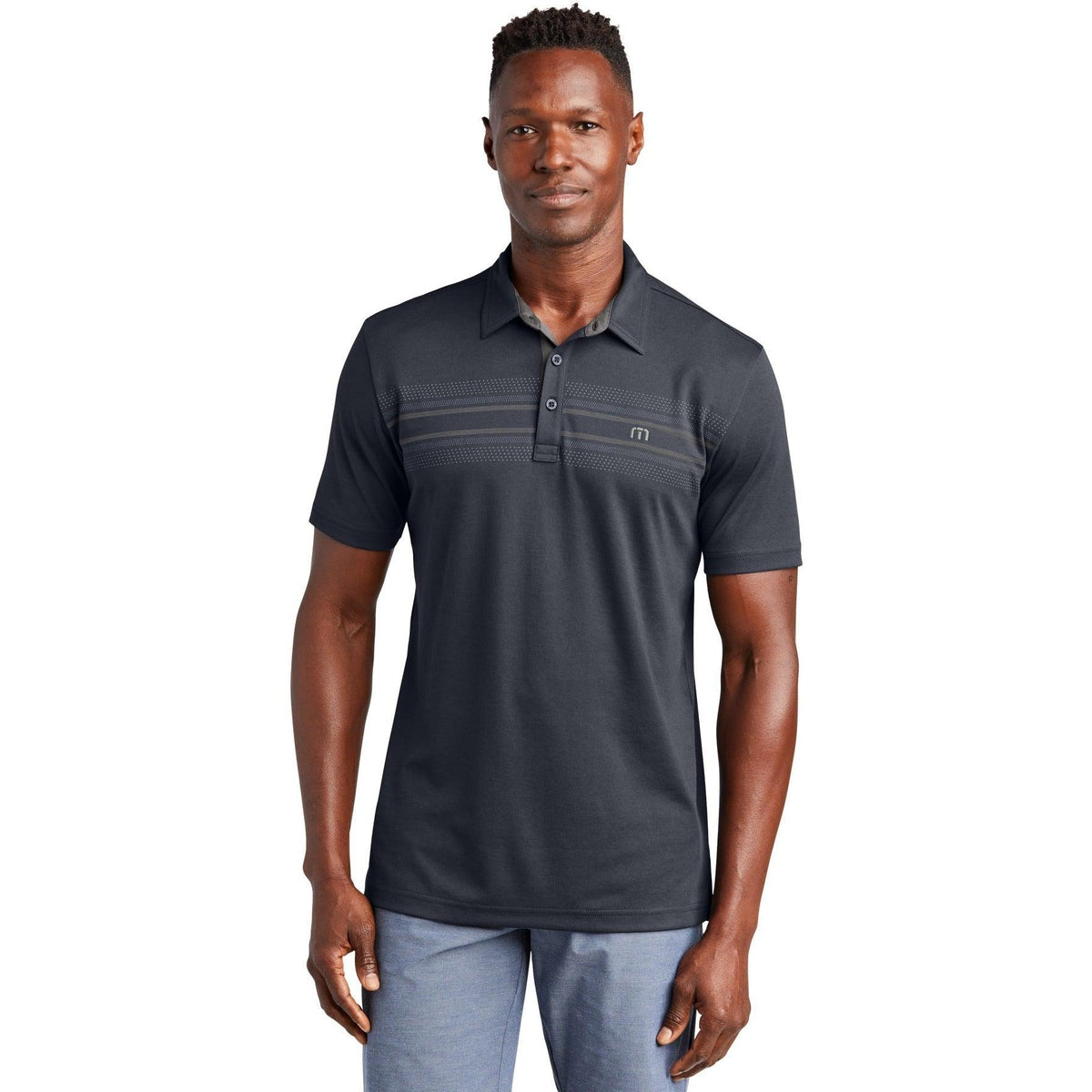 no-logo TravisMathew Monterey Chest Stripe Polo-Regular-TravisMathew-Thread Logic