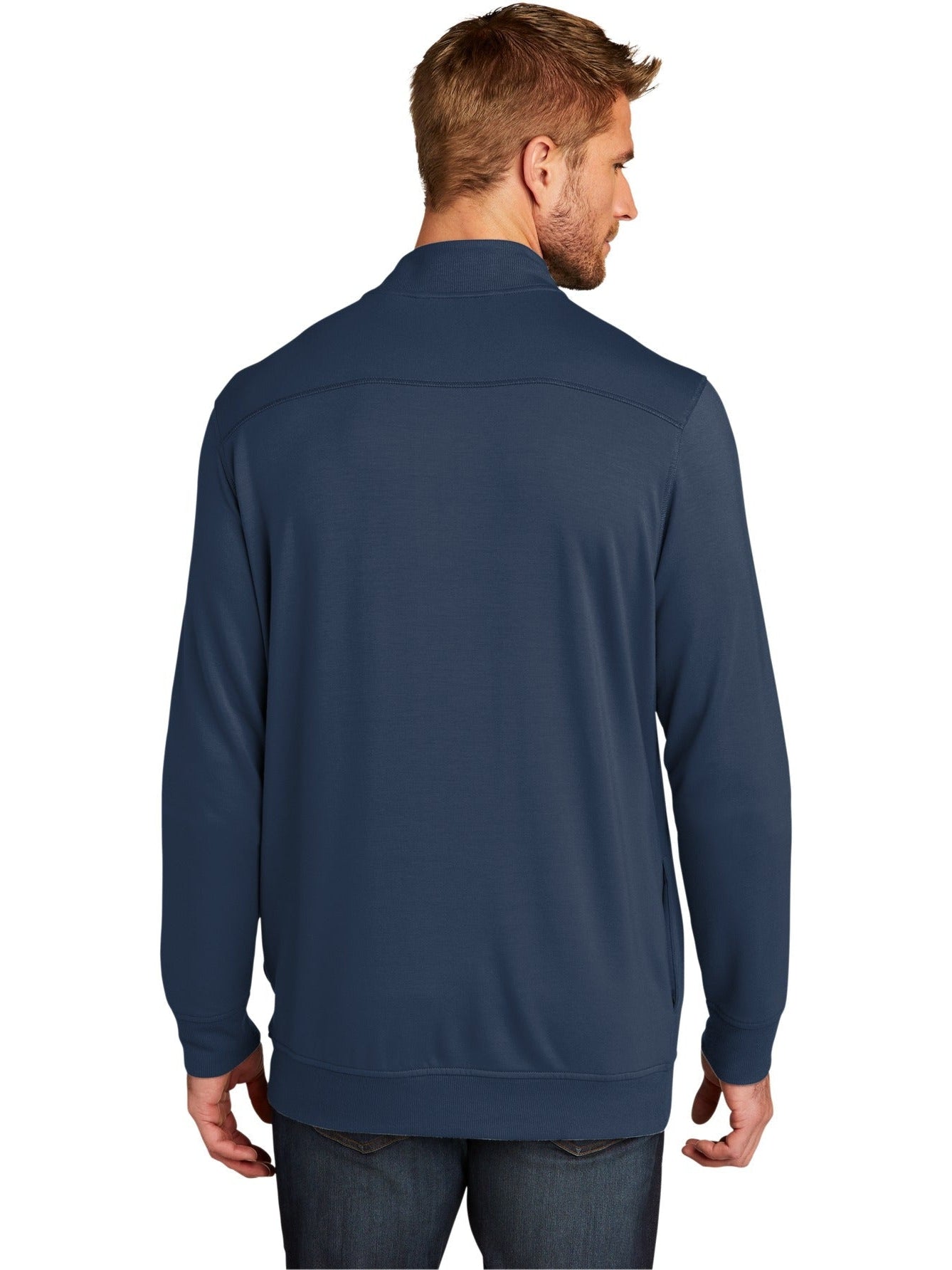 TravisMathew TM1MU419 Quarter-Zip Pullover with Custom Embroidery