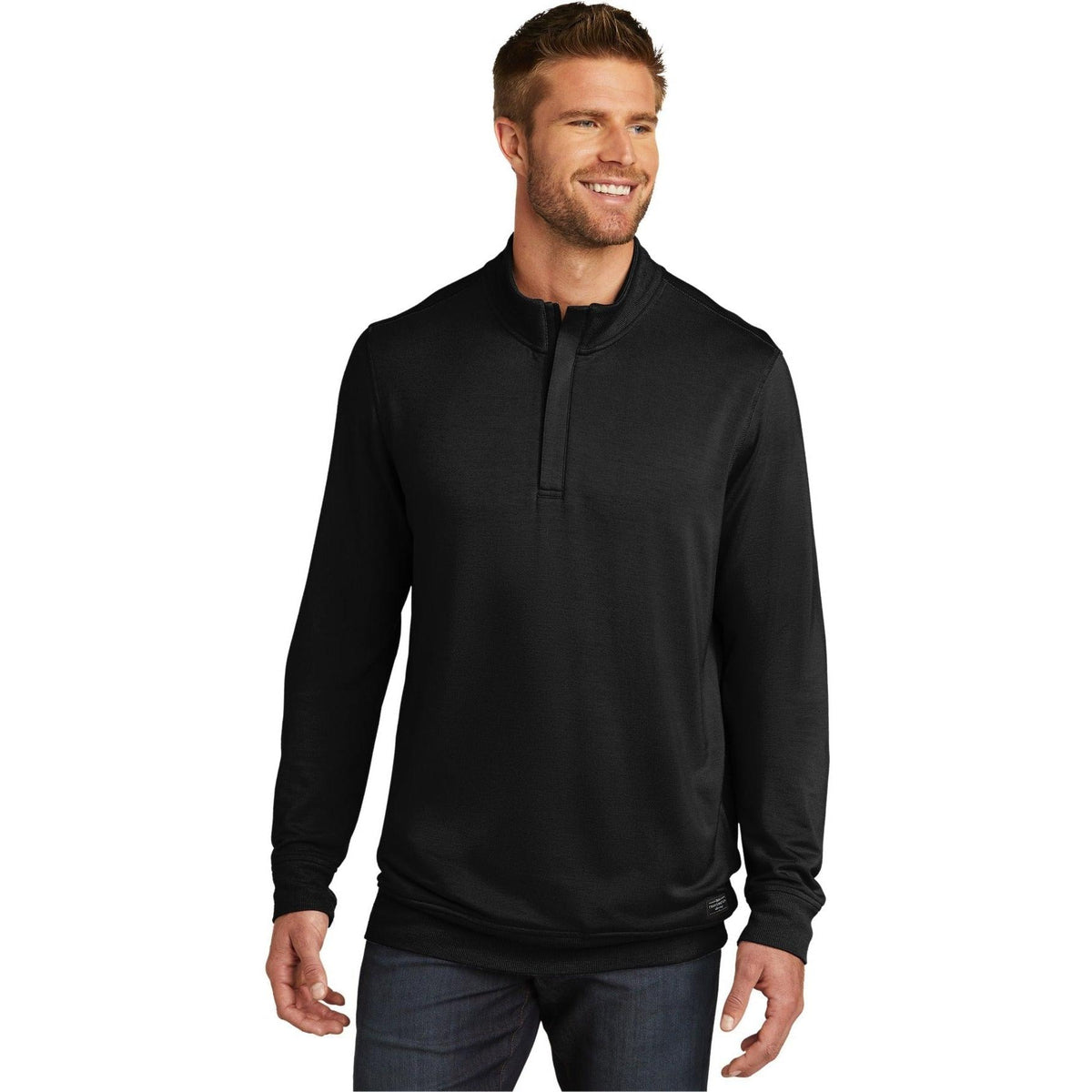 no-logo TravisMathew Newport 1/4-Zip Fleece-Regular-TravisMathew-Thread Logic