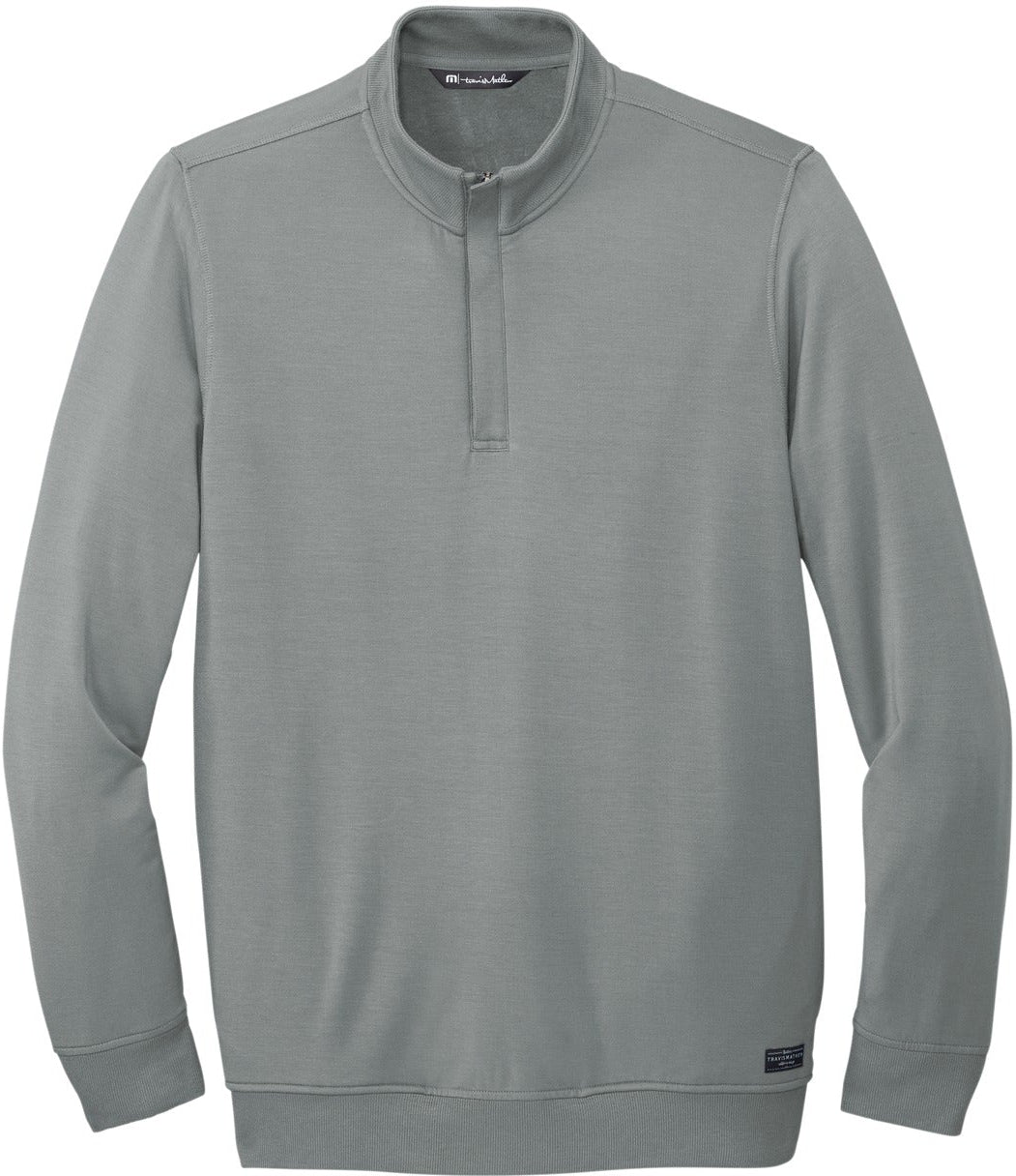 TravisMathew TM1MU419 Quarter-Zip Pullover with Custom Embroidery