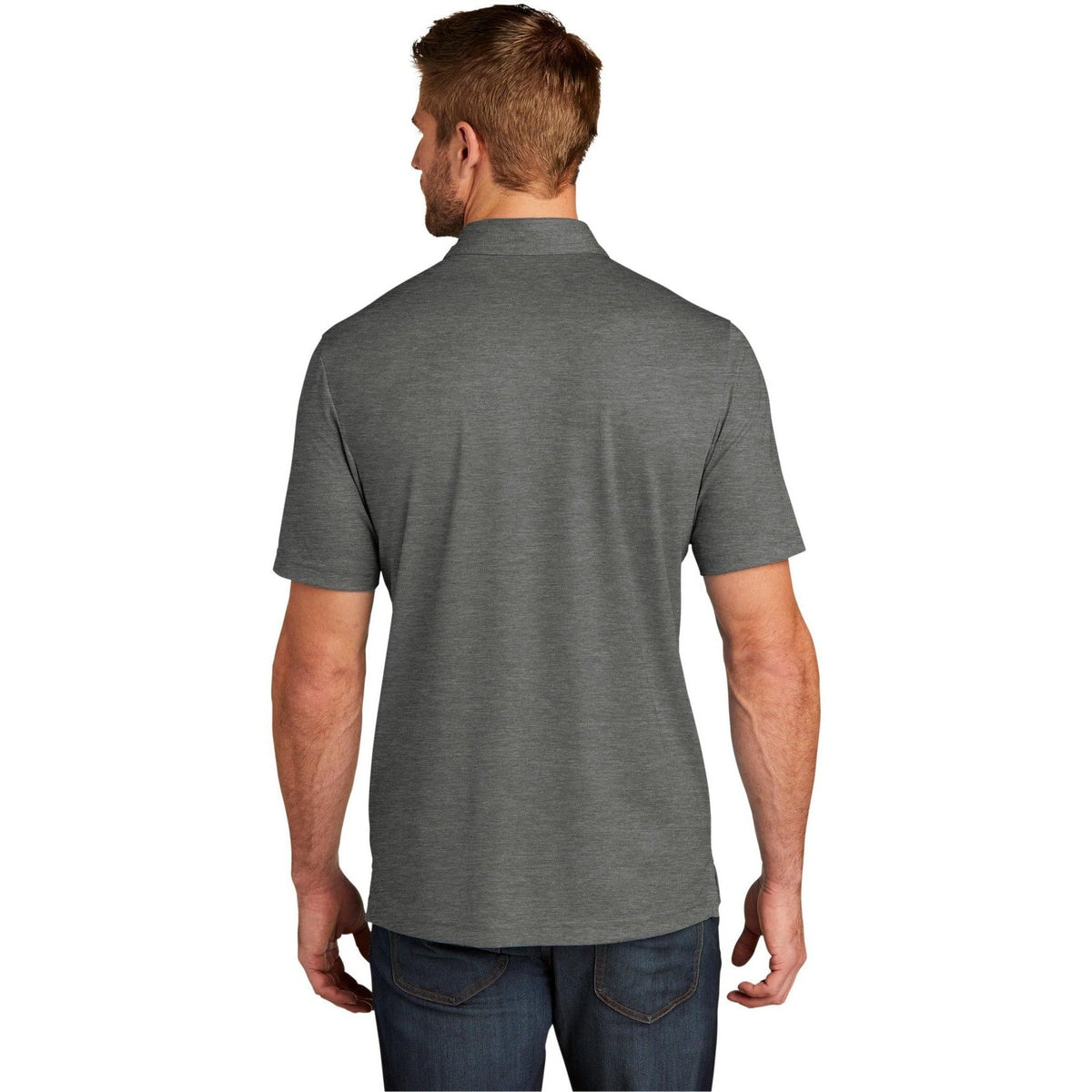 no-logo TravisMathew Oceanside Heather Polo-Regular-TravisMathew-Thread Logic