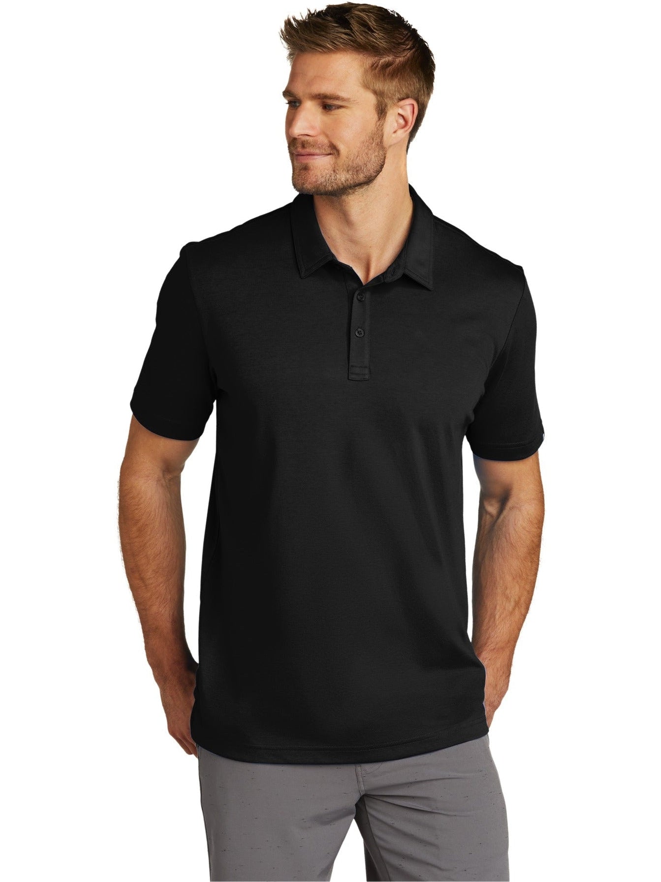 TravisMathew TM1MU411 Polo Shirt With Custom Embroidery