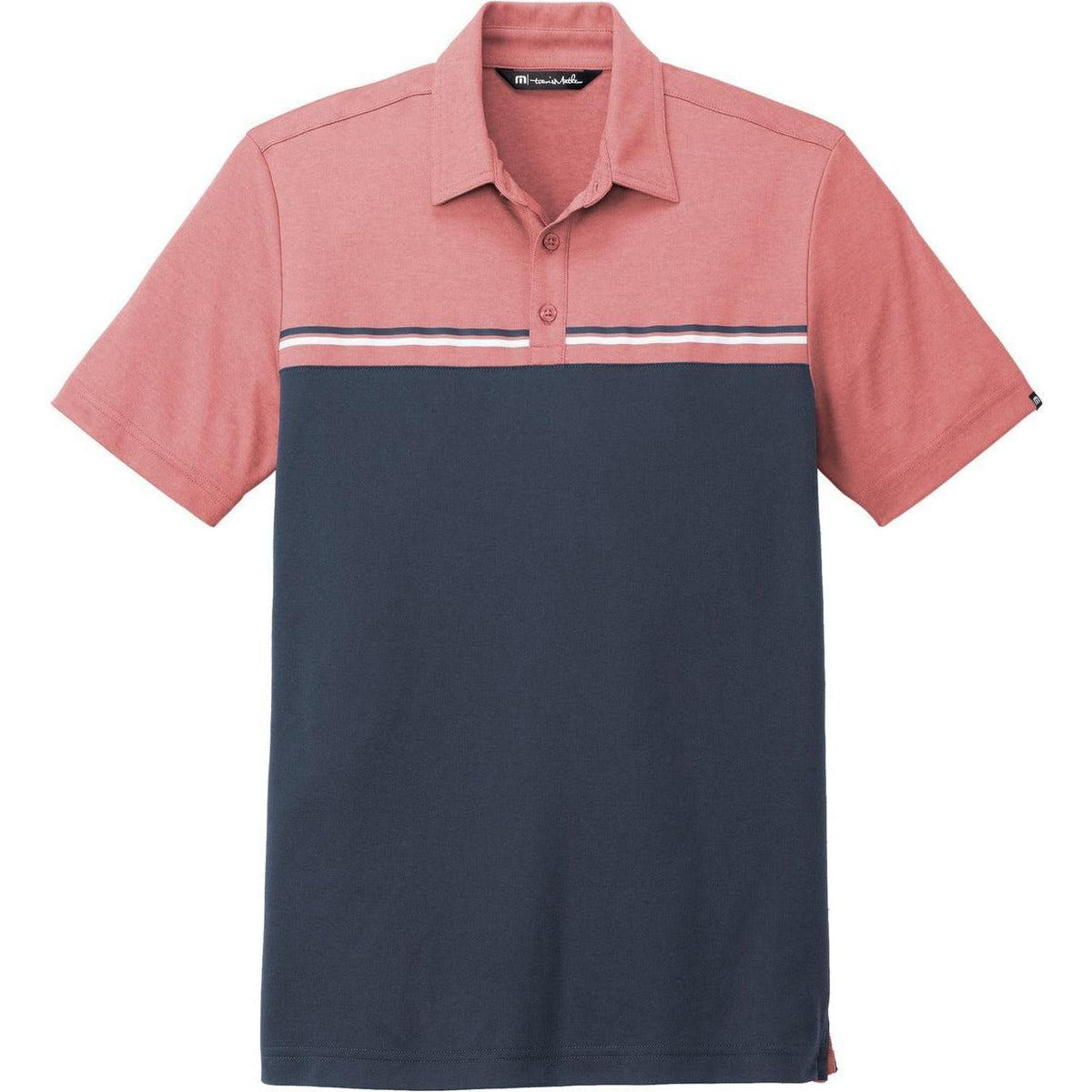 no-logo TravisMathew Sunset Blocked Polo