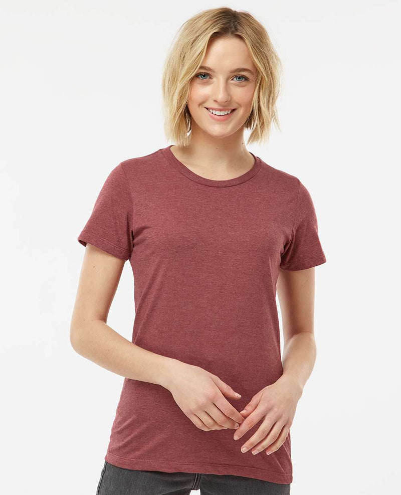 no-logo Tultex Ladies Premium Cotton Blend T-Shirt-T-Shirts-Tultex-Thread Logic