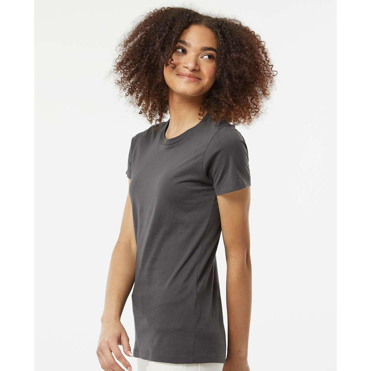 no-logo Tultex Ladies Premium Cotton T-Shirt-T-Shirts-Tultex-Thread Logic