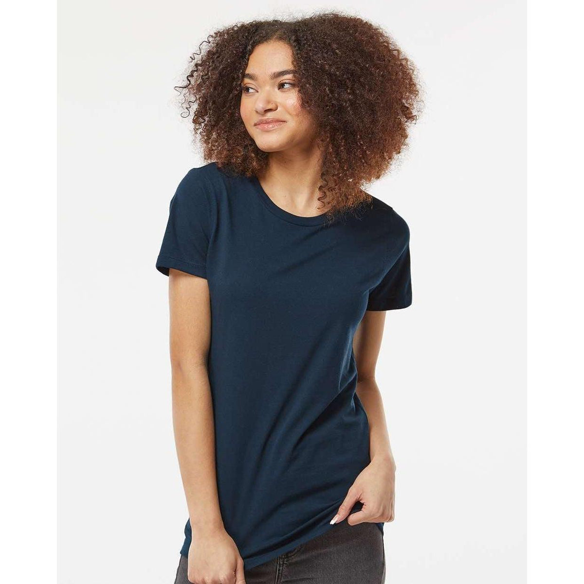 no-logo Tultex Ladies Premium Cotton T-Shirt-T-Shirts-Tultex-Thread Logic