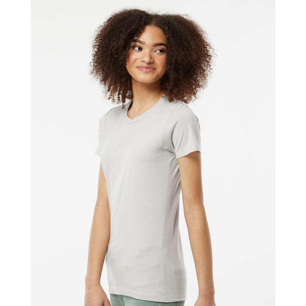 no-logo Tultex Ladies Premium Cotton T-Shirt-T-Shirts-Tultex-Thread Logic