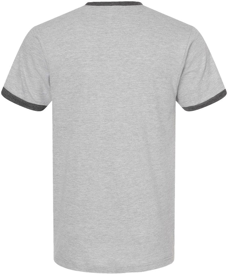 no-logo Tultex Unisex Fine Jersey Ringer T-Shirt-T-Shirts-Tultex-Thread Logic