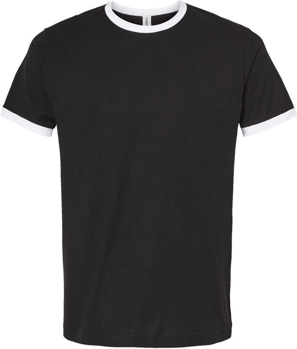 Tultex Unisex Fine Jersey Ringer T-Shirt