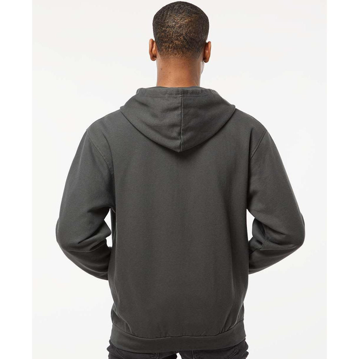 no-logo Tultex Unisex Full-Zip Hooded Sweatshirt-Fleece-Tultex-Thread Logic