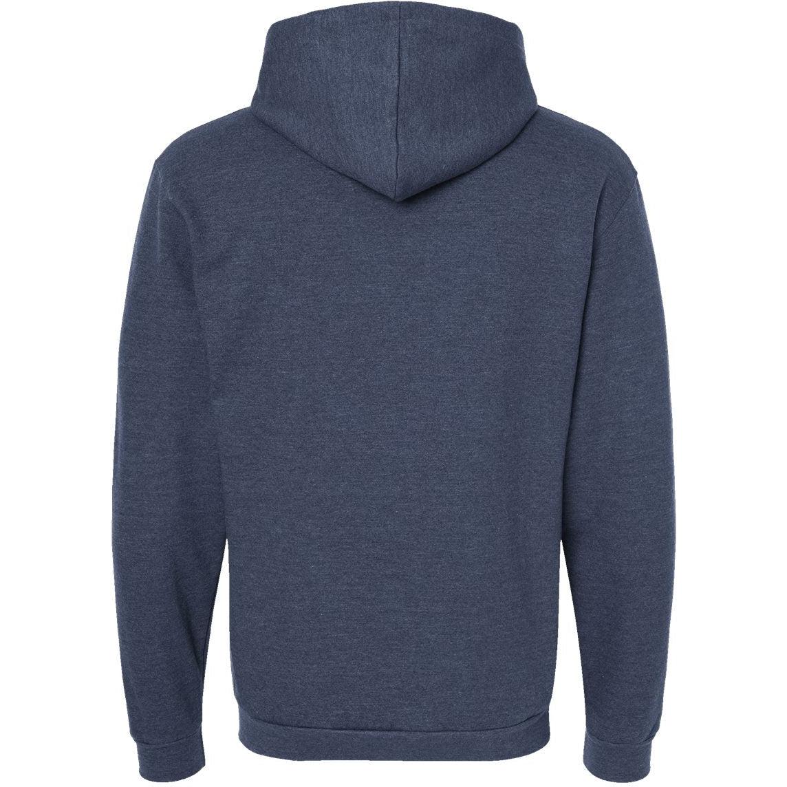 no-logo Tultex Unisex Full-Zip Hooded Sweatshirt-Fleece-Tultex-Thread Logic