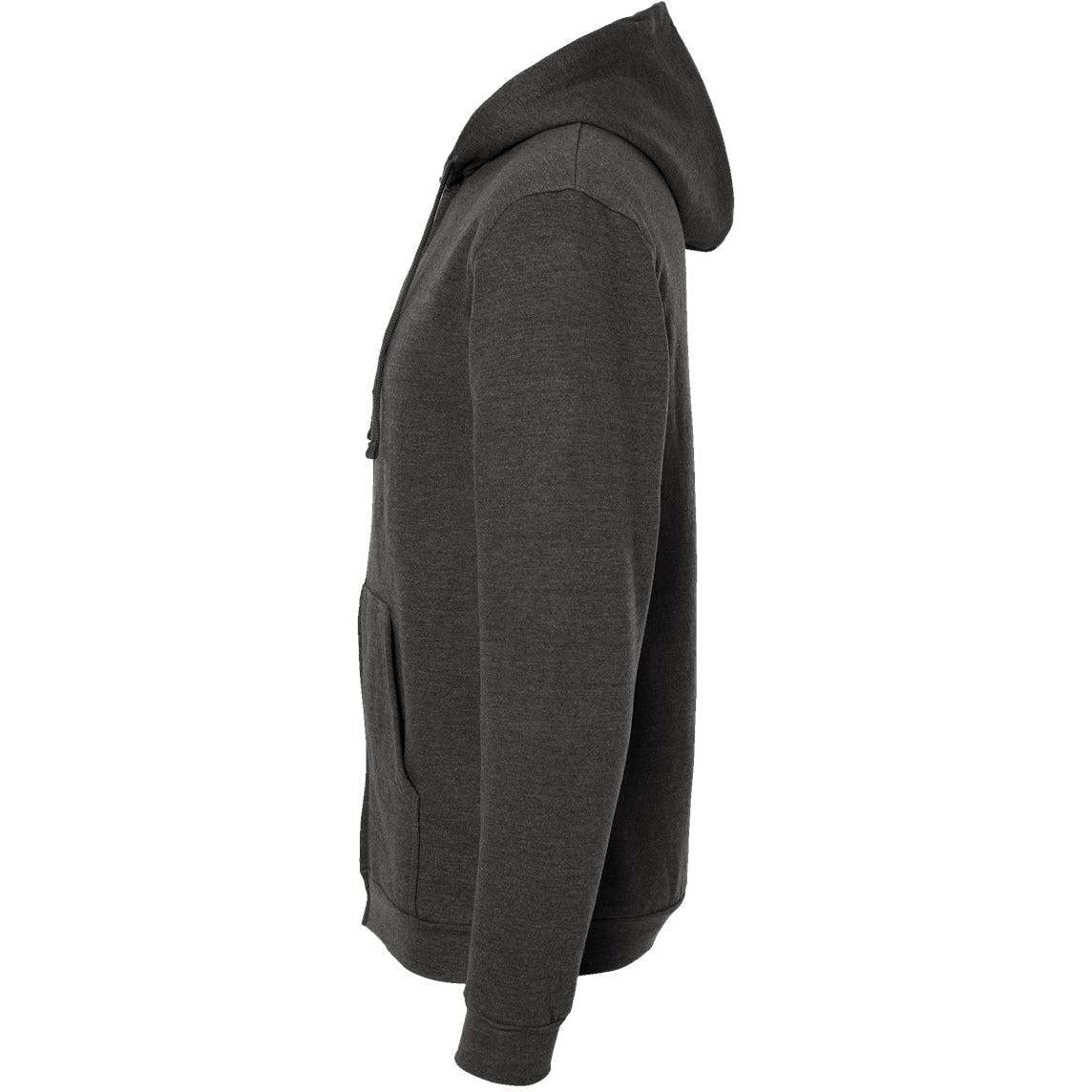 no-logo Tultex Unisex Full-Zip Hooded Sweatshirt-Fleece-Tultex-Thread Logic