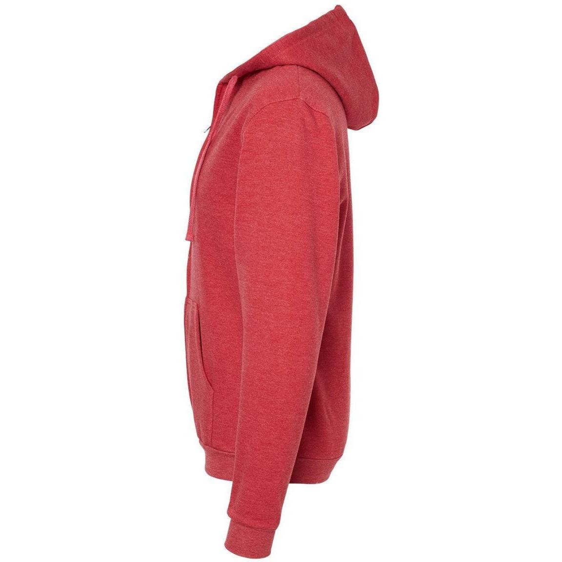 no-logo Tultex Unisex Full-Zip Hooded Sweatshirt-Fleece-Tultex-Thread Logic