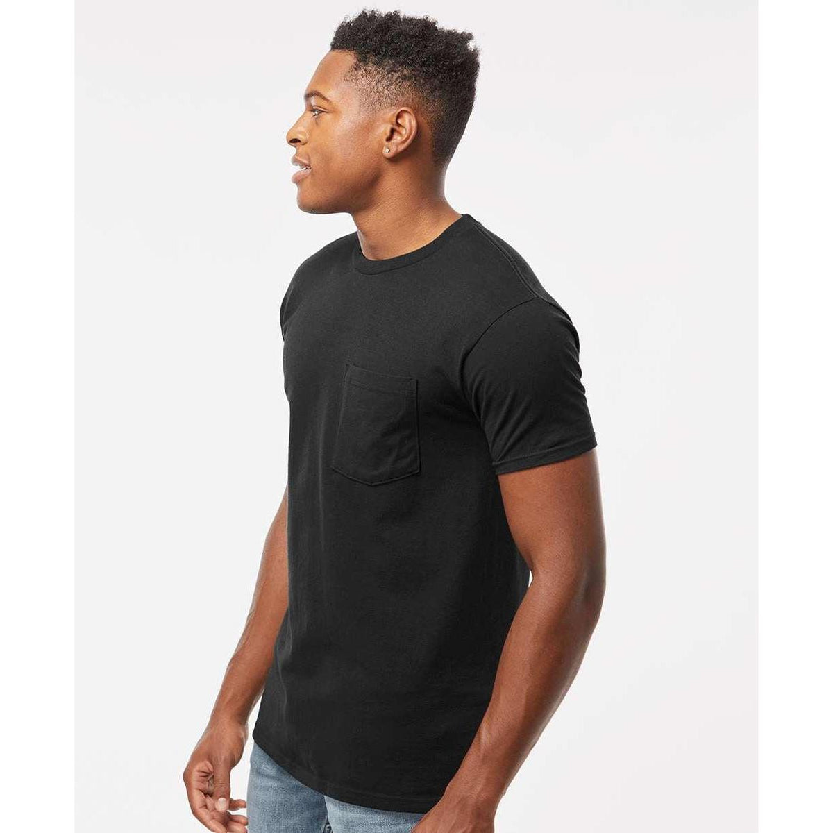 no-logo Tultex Unisex Heavyweight Pocket T-Shirt-T-Shirts-Tultex-Thread Logic