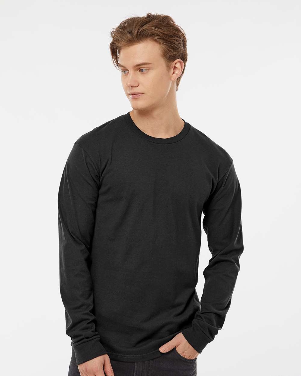 no-logo Tultex Unisex Jersey Long Sleeve T-Shirt-T-Shirts - Long Sleeve-Tultex-Thread Logic